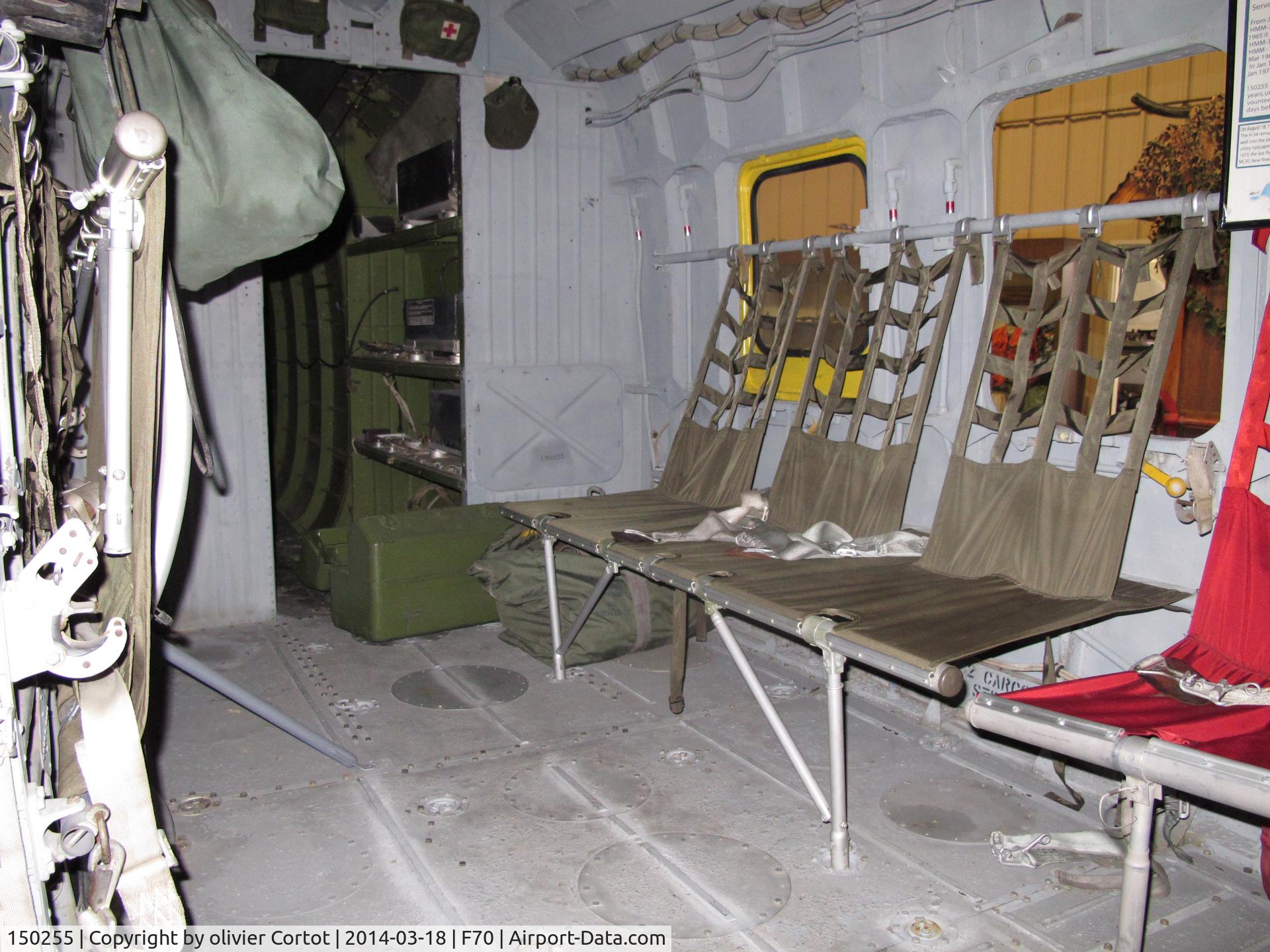 150255, 1962 Sikorsky HUS-1 C/N 58-1651, inside view