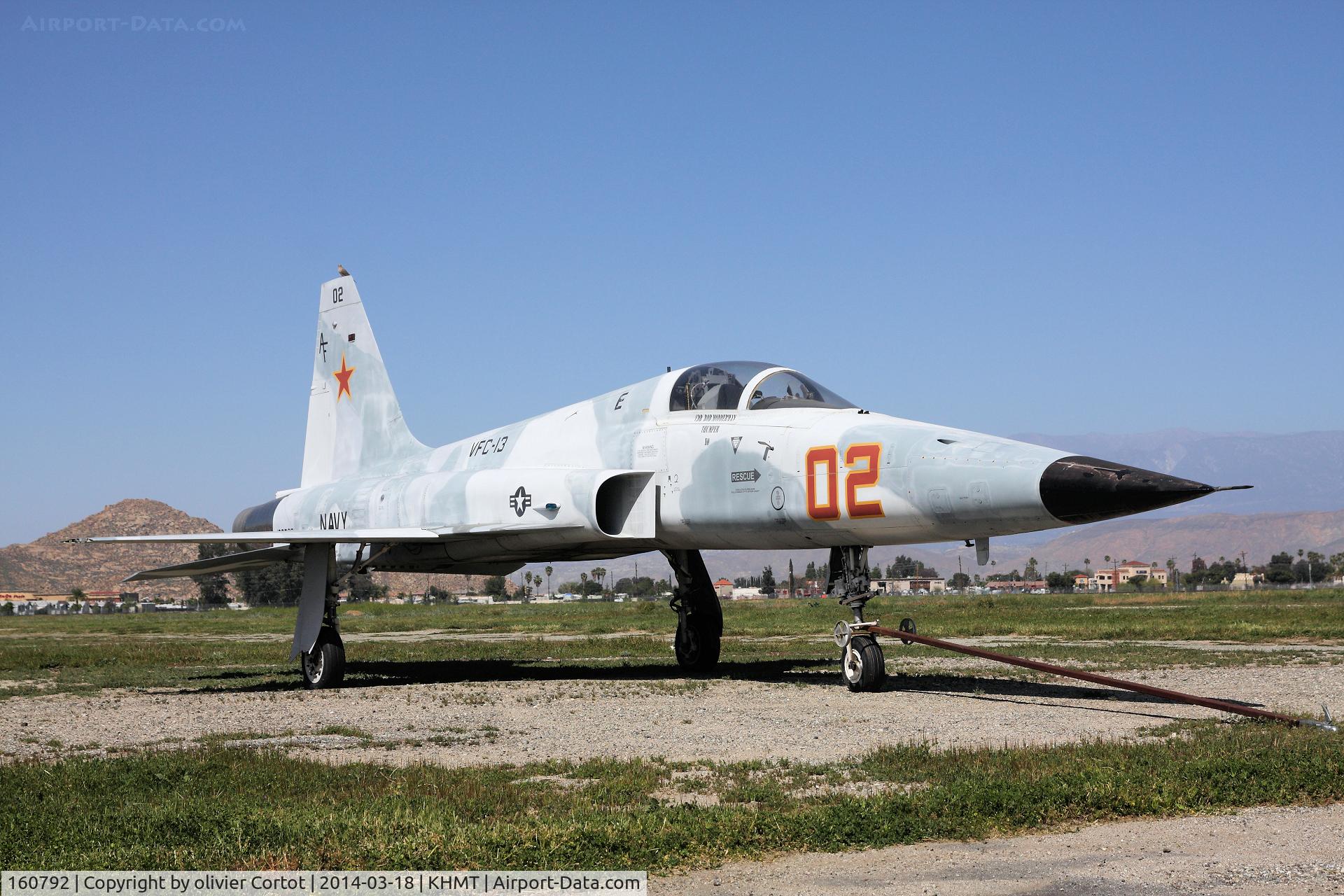 160792, 1973 Northrop F-5E Tiger II C/N R.1039, Nice surprise at Hemett field