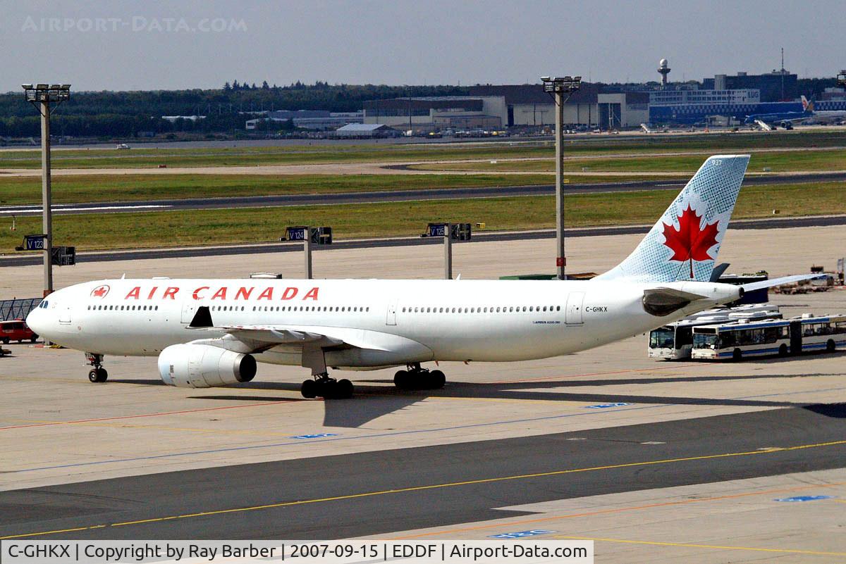 C-GHKX, 2001 Airbus A330-343 C/N 0412, Airbus A330-343X [412] (Air Canada) Frankfurt~D 15/09/2007