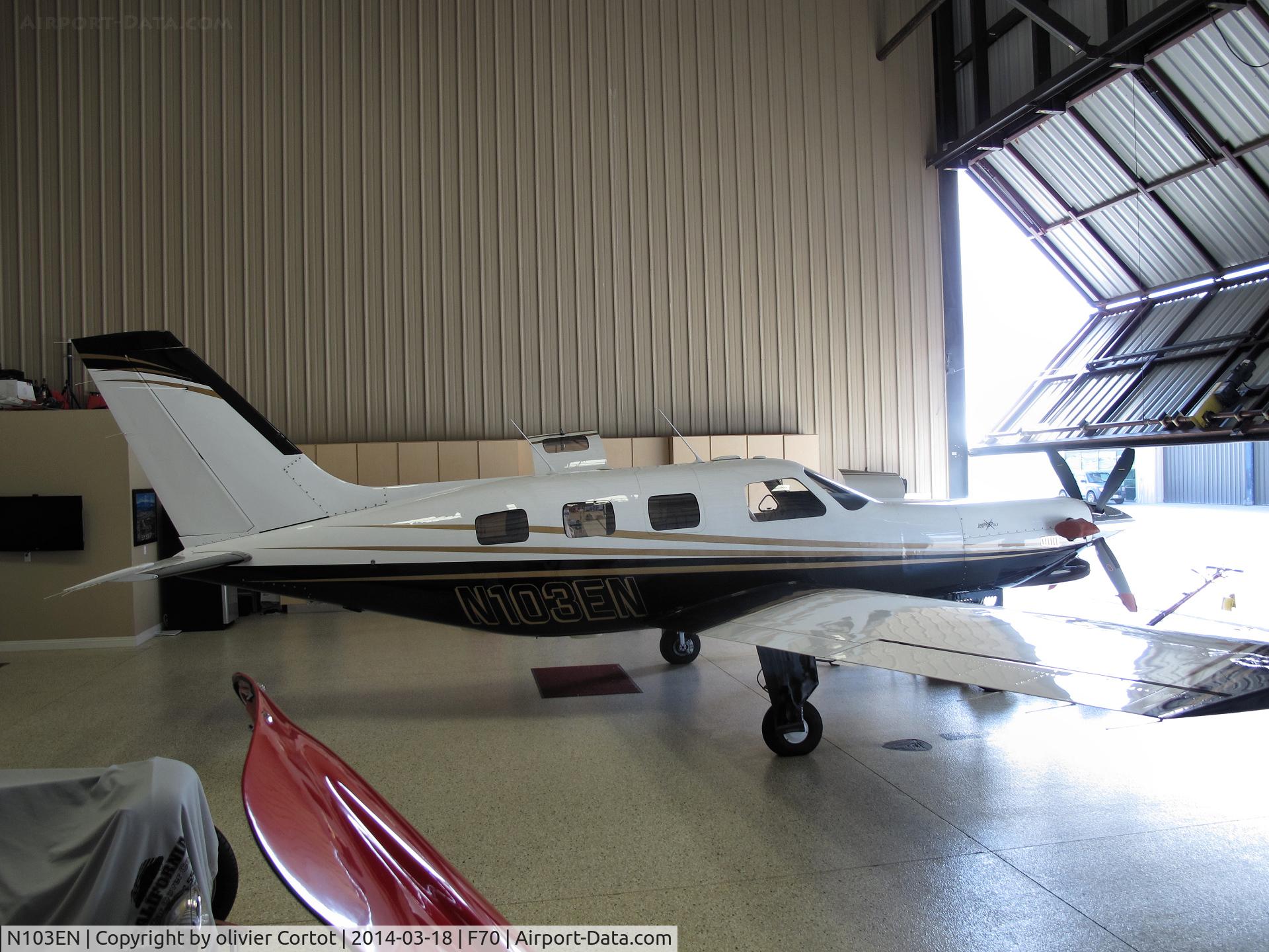 N103EN, 1995 Piper PA-46-350P Malibu Mirage C/N 4622186, At home, French valley airport