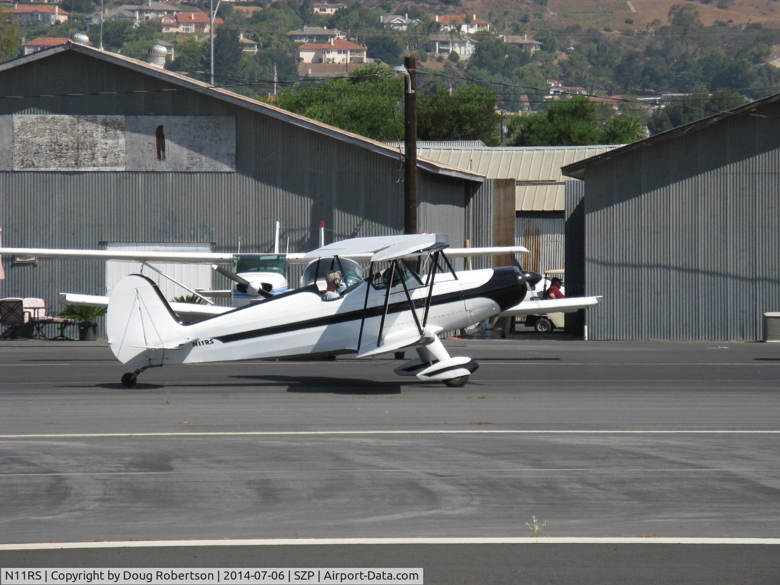 N11RS, 1973 Marquart MA-5 Charger C/N 26, 1973 Marquart MA-5 CHARGER, Lycoming O-320, taxi to 22