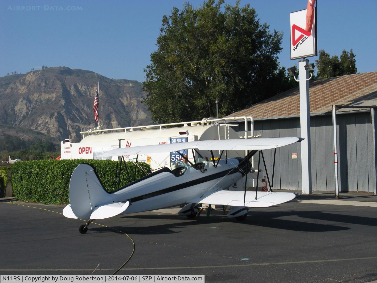 N11RS, 1973 Marquart MA-5 Charger C/N 26, 1973 Marquart MA-5 CHARGER, Lycoming O-320, refueling