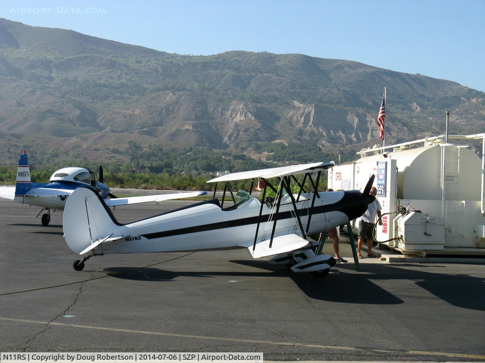N11RS, 1973 Marquart MA-5 Charger C/N 26, 1973 Marquart MA-5 CHARGER, Lycoming O-320, note four ailerons, refueling