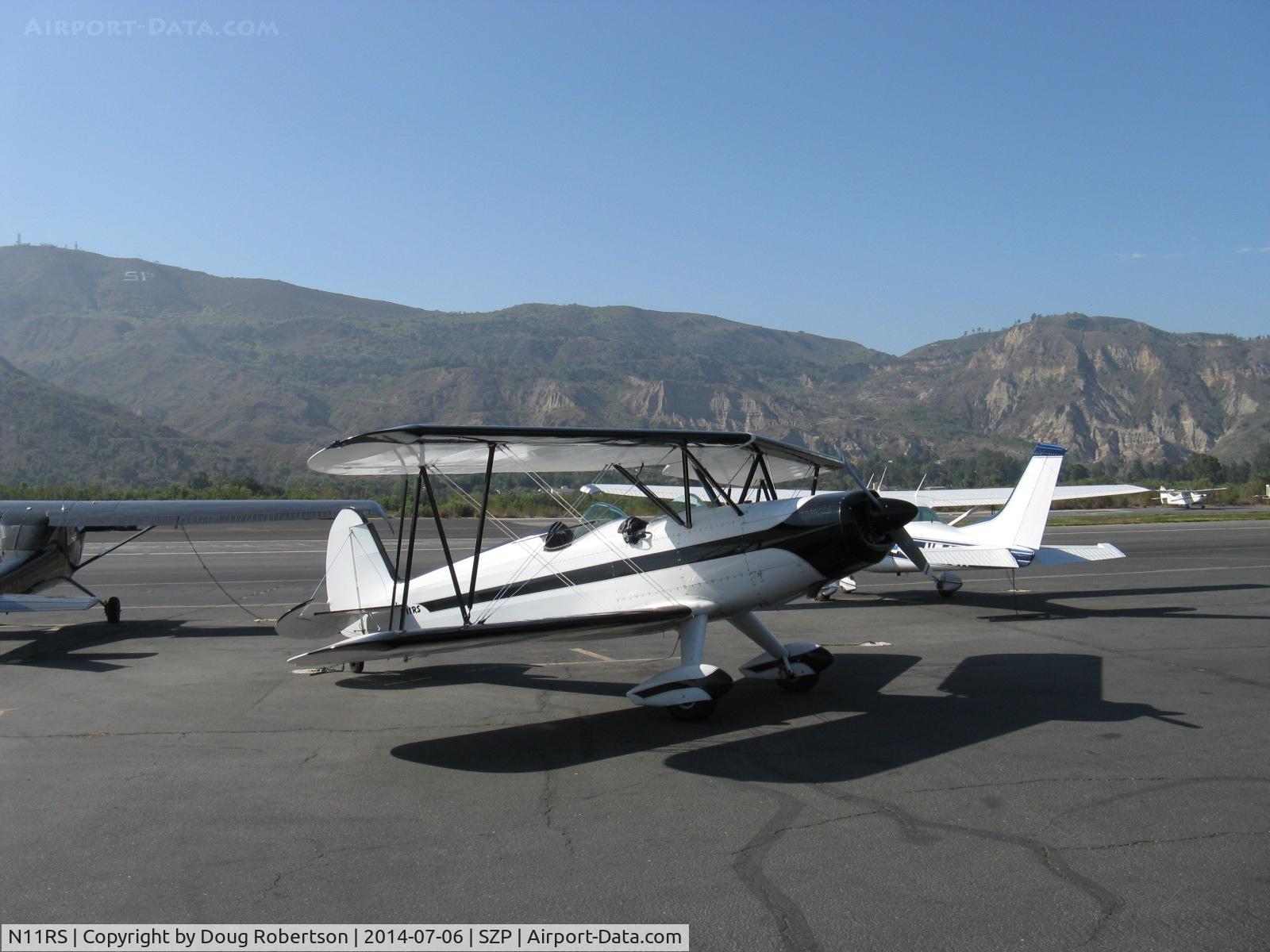 N11RS, 1973 Marquart MA-5 Charger C/N 26, 1973 Marquart MA-5 CHARGER, Lycoming O-320, on transient line