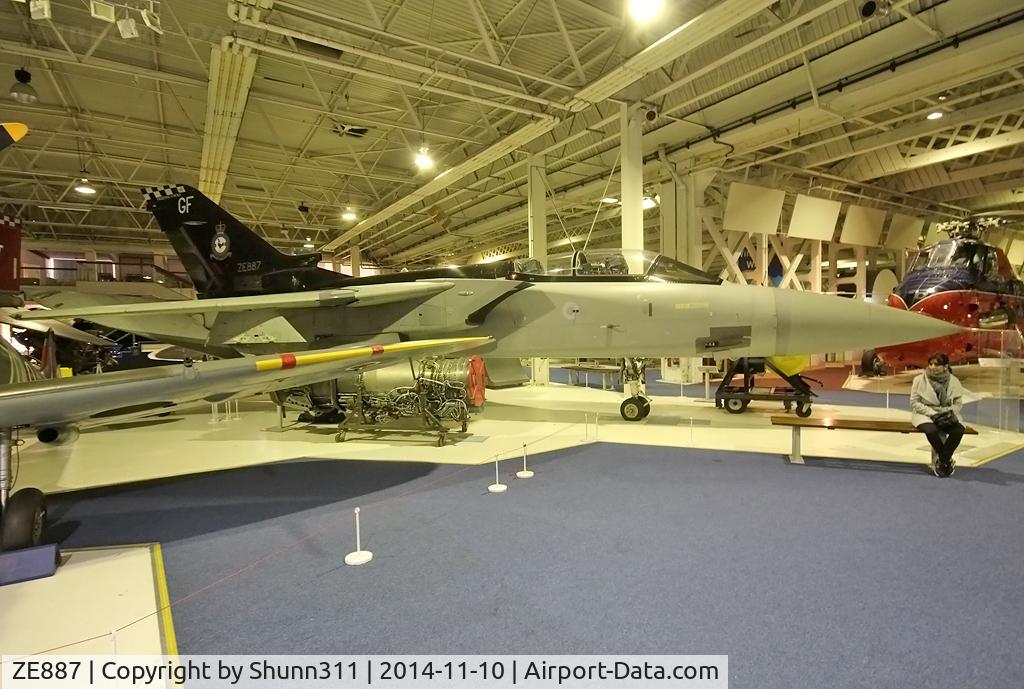 ZE887, 1988 Panavia Tornado F.3 C/N 3345, Preserved inside London - RAF Hendon Museum