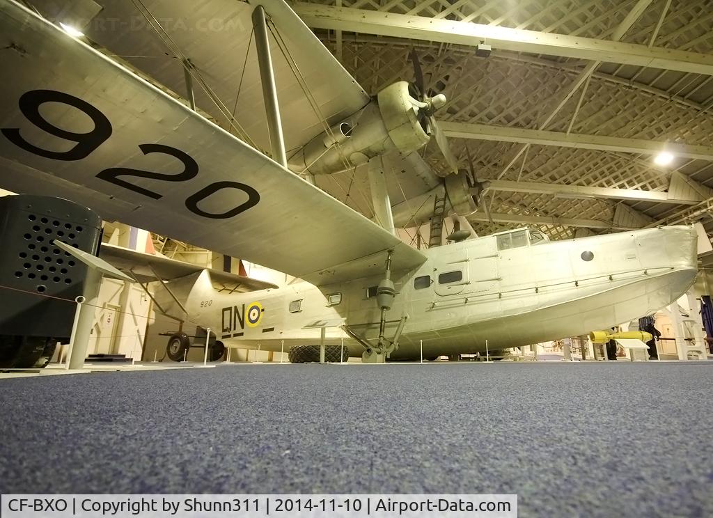 CF-BXO, 1940 Supermarine Stranraer C/N CV 209, Preserved inside London - RAF Hendon Museum