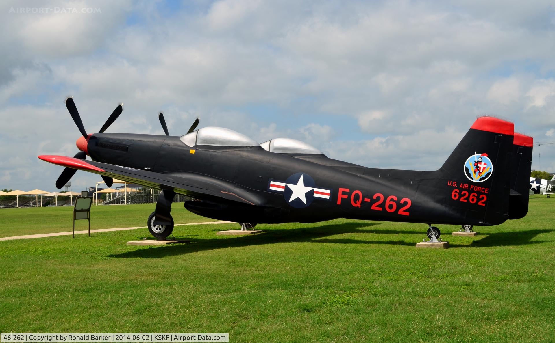 46-262, 1946 North American F-82E Twin Mustang C/N 144-38148, LMTC Parade Field