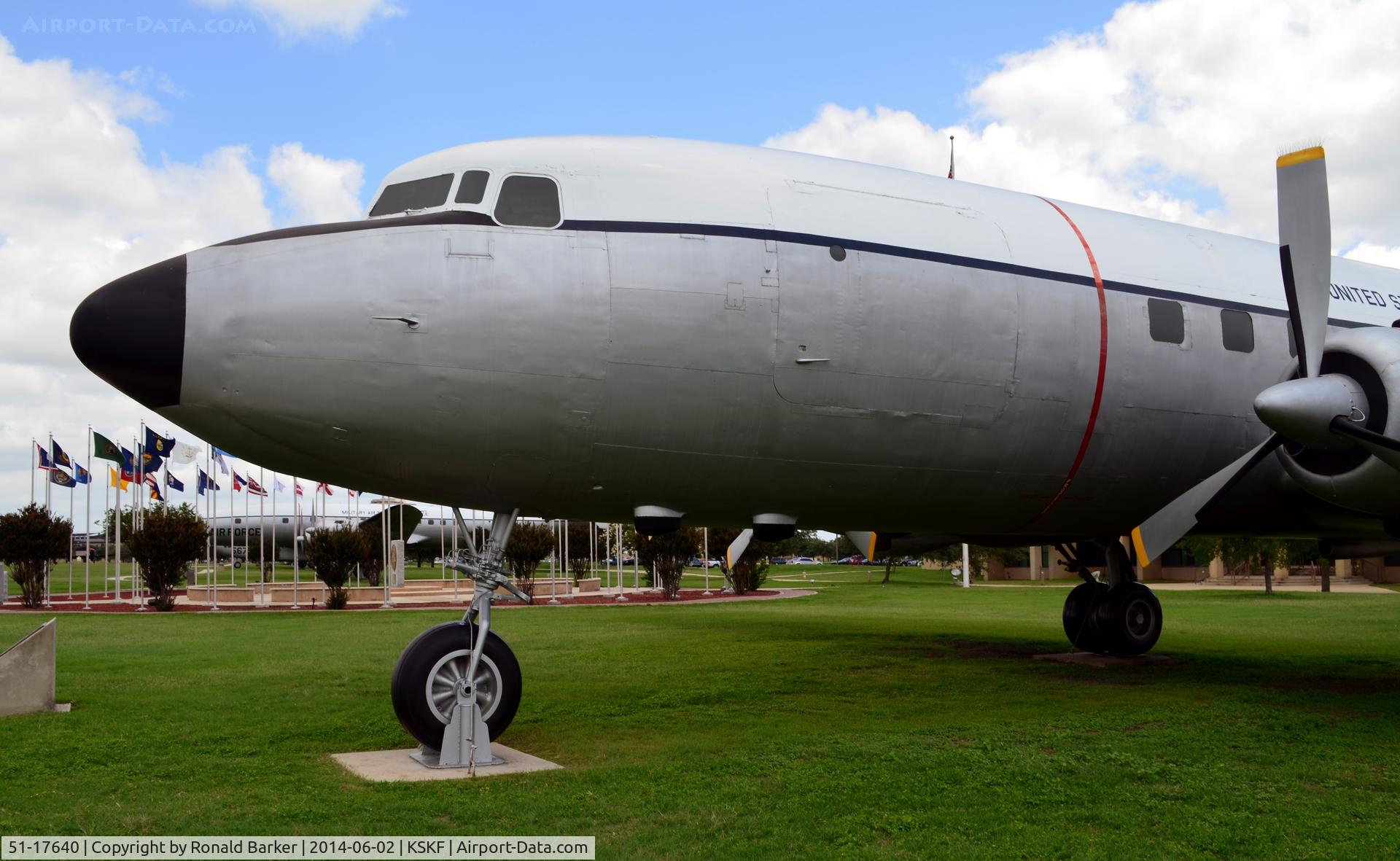 51-17640, 1952 Douglas VC-118B Liftmaster (R6D-1) C/N 43692, LMTC Parade Field