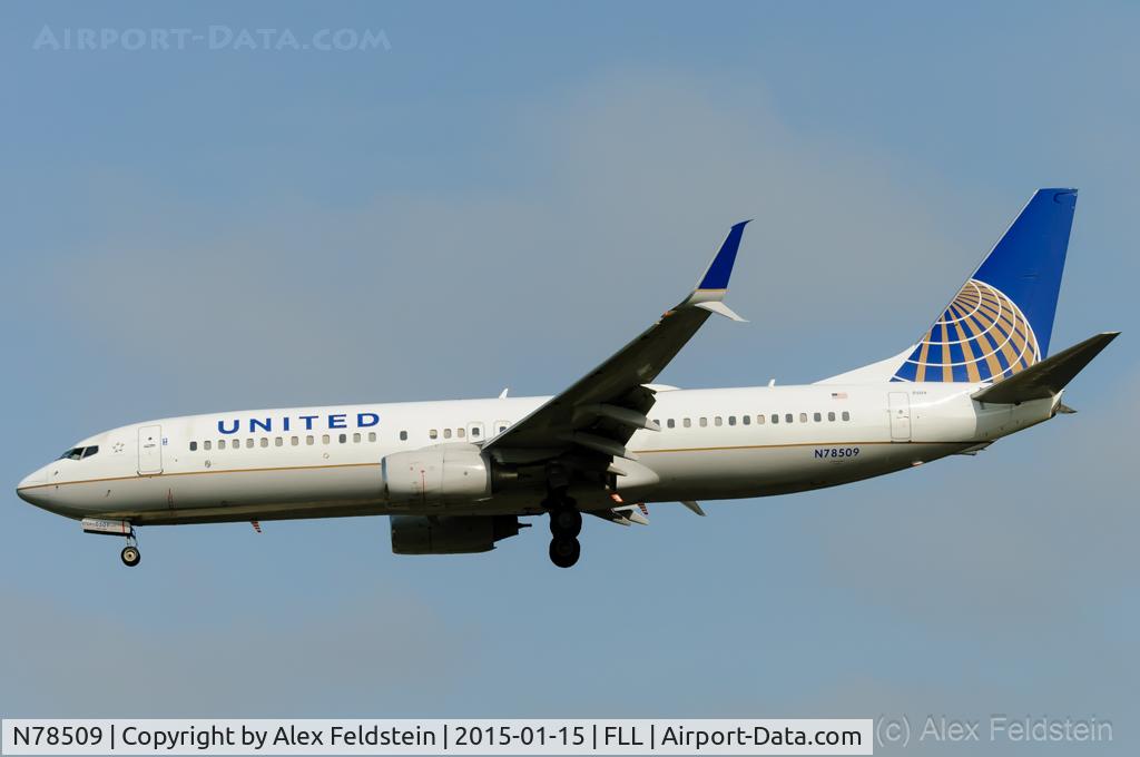 N78509, 2008 Boeing 737-824 C/N 31638, Ft. Lauderdale