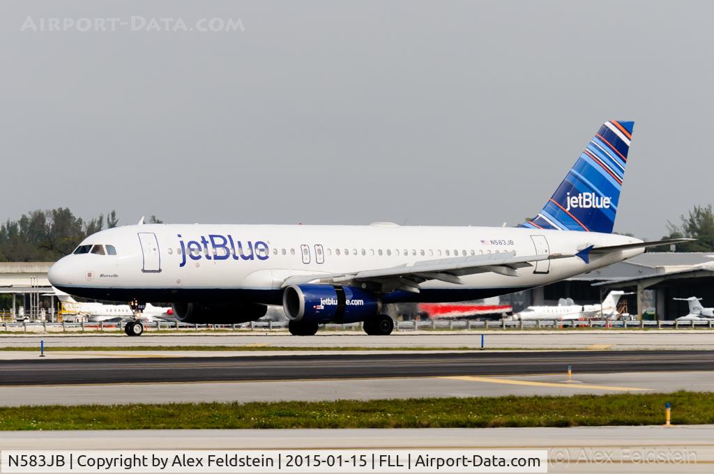 N583JB, 2004 Airbus A320-232 C/N 2150, Ft. Lauderdale