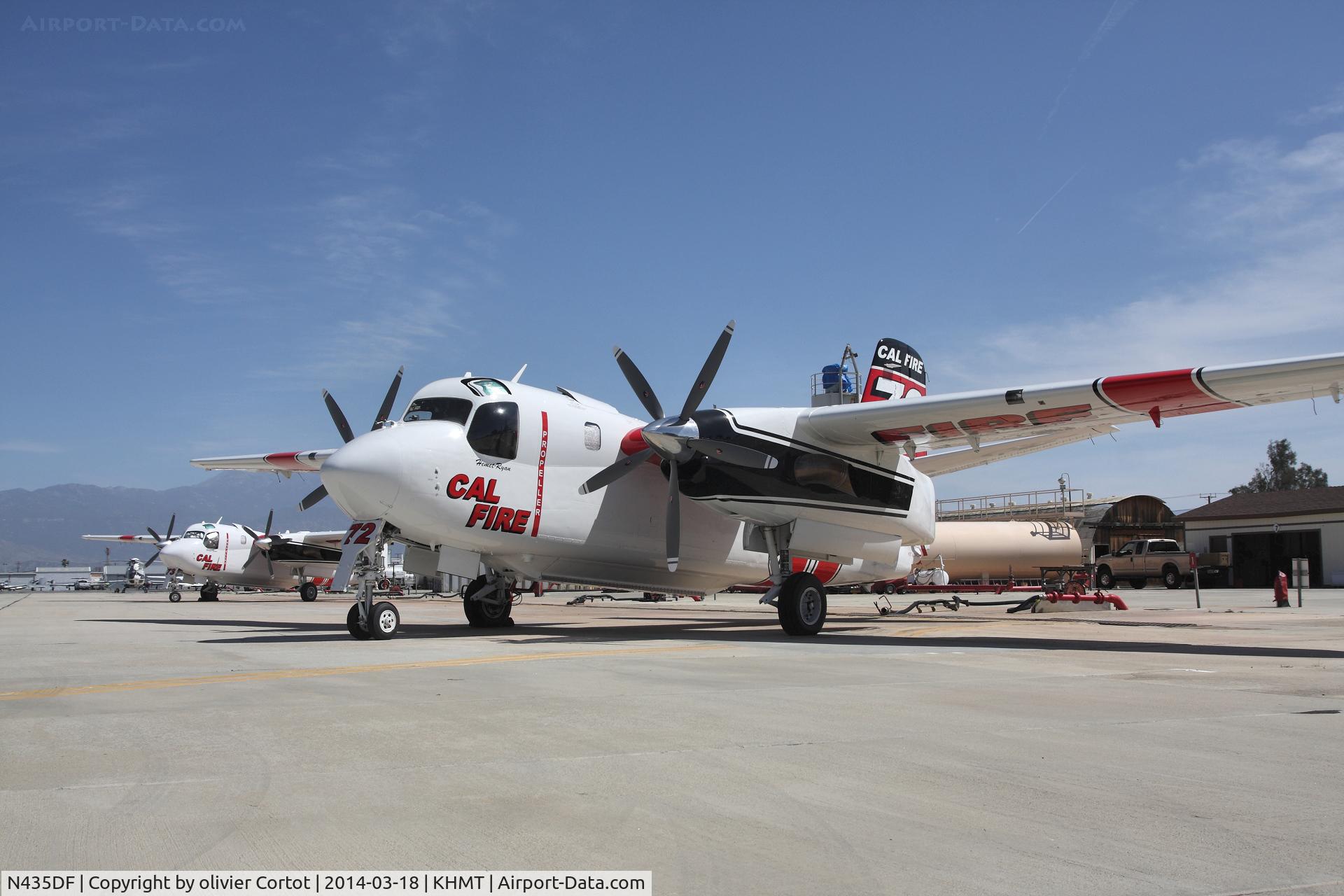 N435DF, 2001 Marsh Aviation S-2F3AT C/N 153573, Based at Hemet field