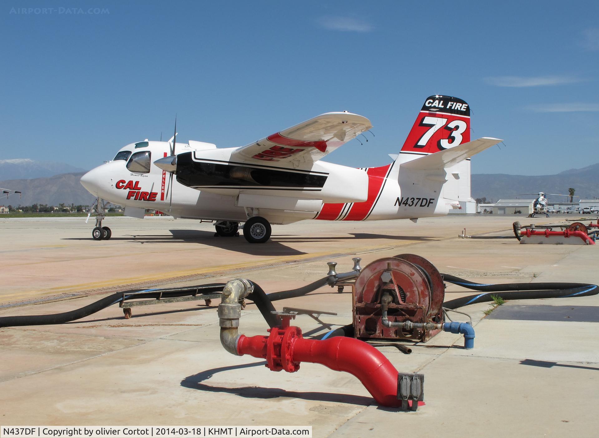 N437DF, Marsh Aviation S-2F3AT C/N 149848, Ready to fly and protect the forest