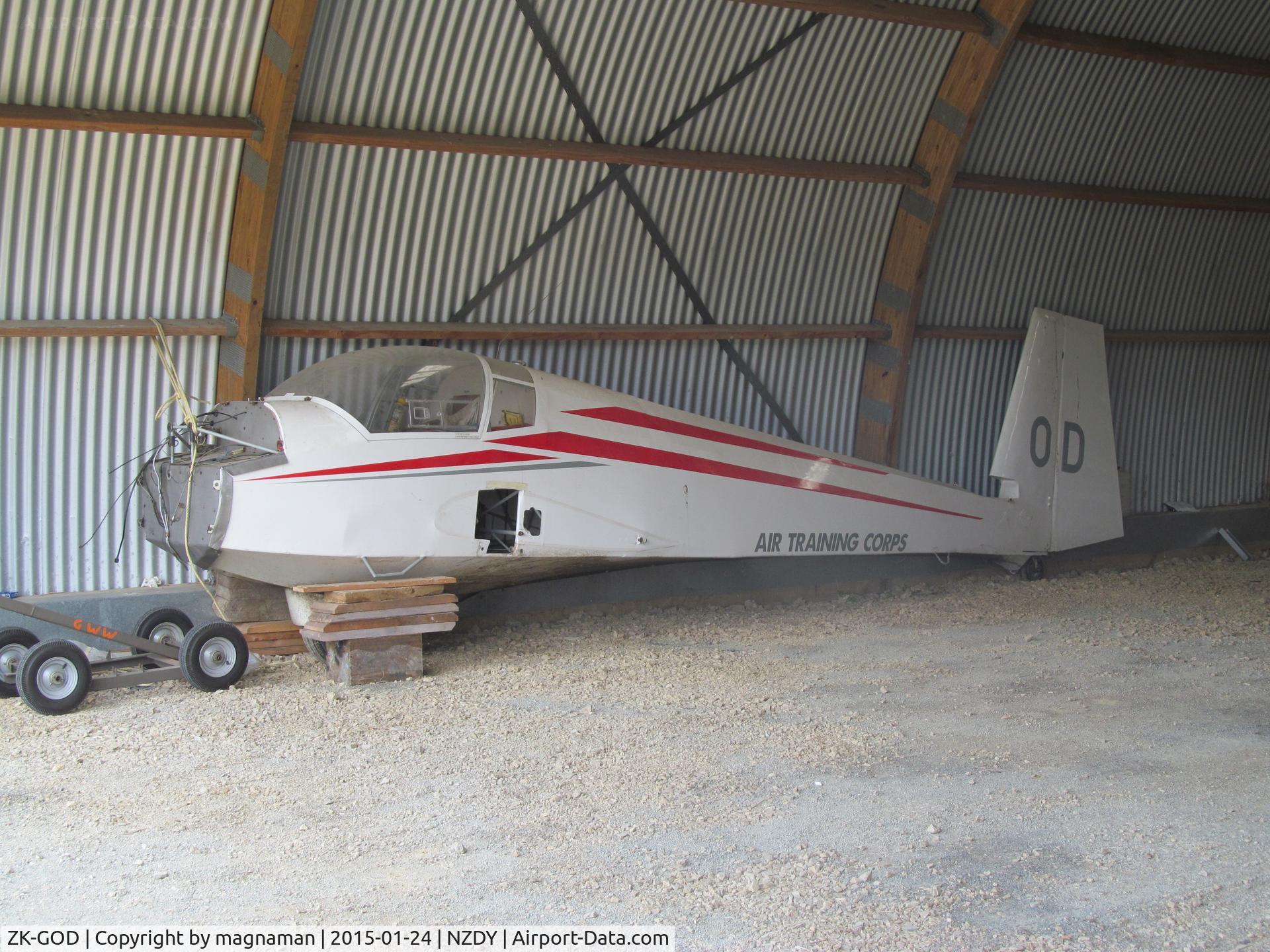 ZK-GOD, Slingsby T-61C Falke C/N 1775, most important glider in the world!!