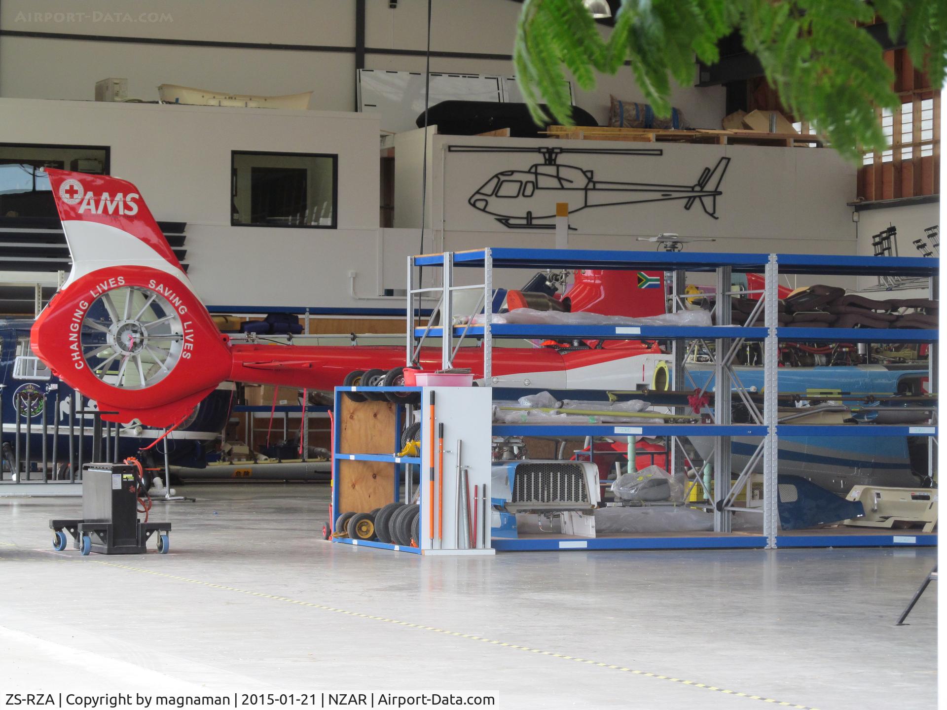 ZS-RZA, Eurocopter EC-130B-4 (AS-350B-4) C/N 3642, Now in NZ - became ZK-IDY on 22/1/15