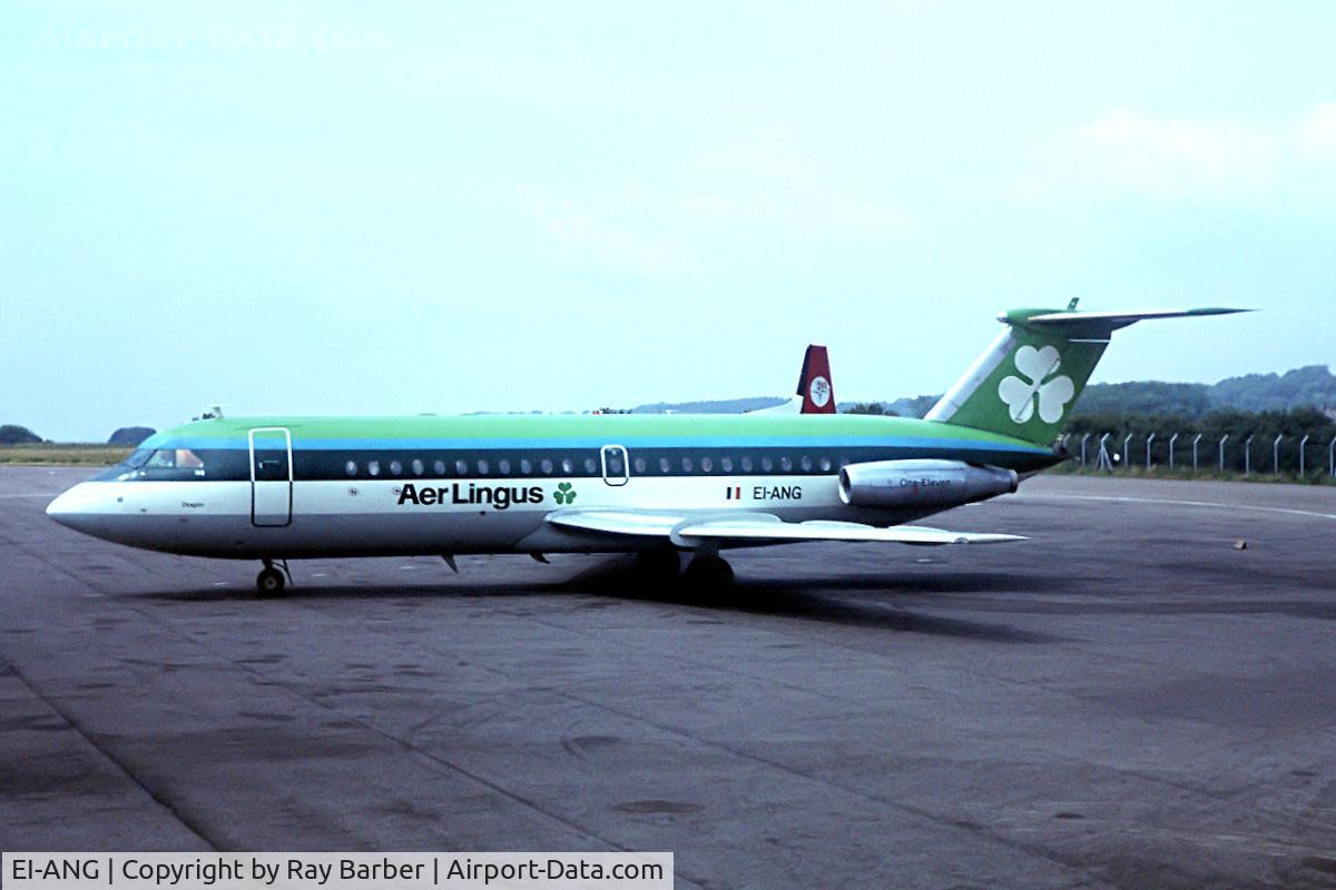 EI-ANG, 1965 BAC 111-208AL One-Eleven C/N BAC.051, BAC 1-11 208AL [051] (Aer Lingus) (Date and place unknown). From a slide.
