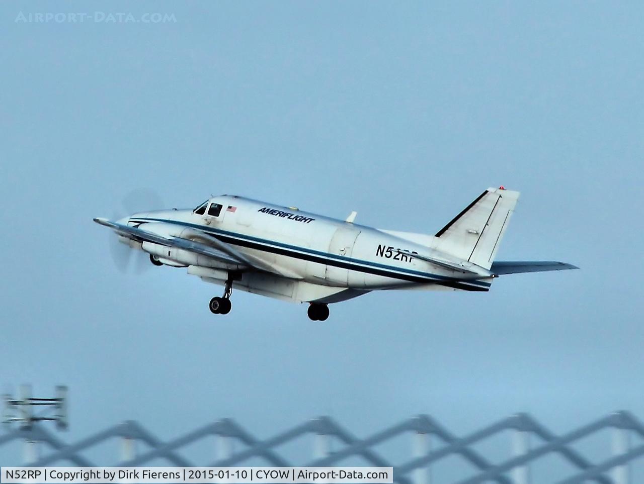 N52RP, 1983 Beech C99 Airliner C/N U-210, Just leaving rwy 25.