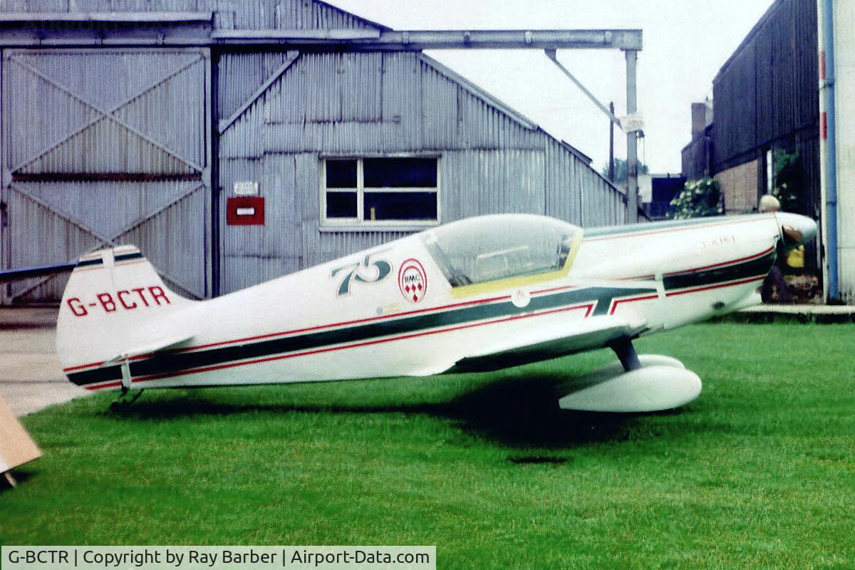 G-BCTR, 1975 Taylor JT-2 Titch C/N PFA 3224, Taylor JT.2 Titch [PFA 3224] (Place and date unknown). From a slide.