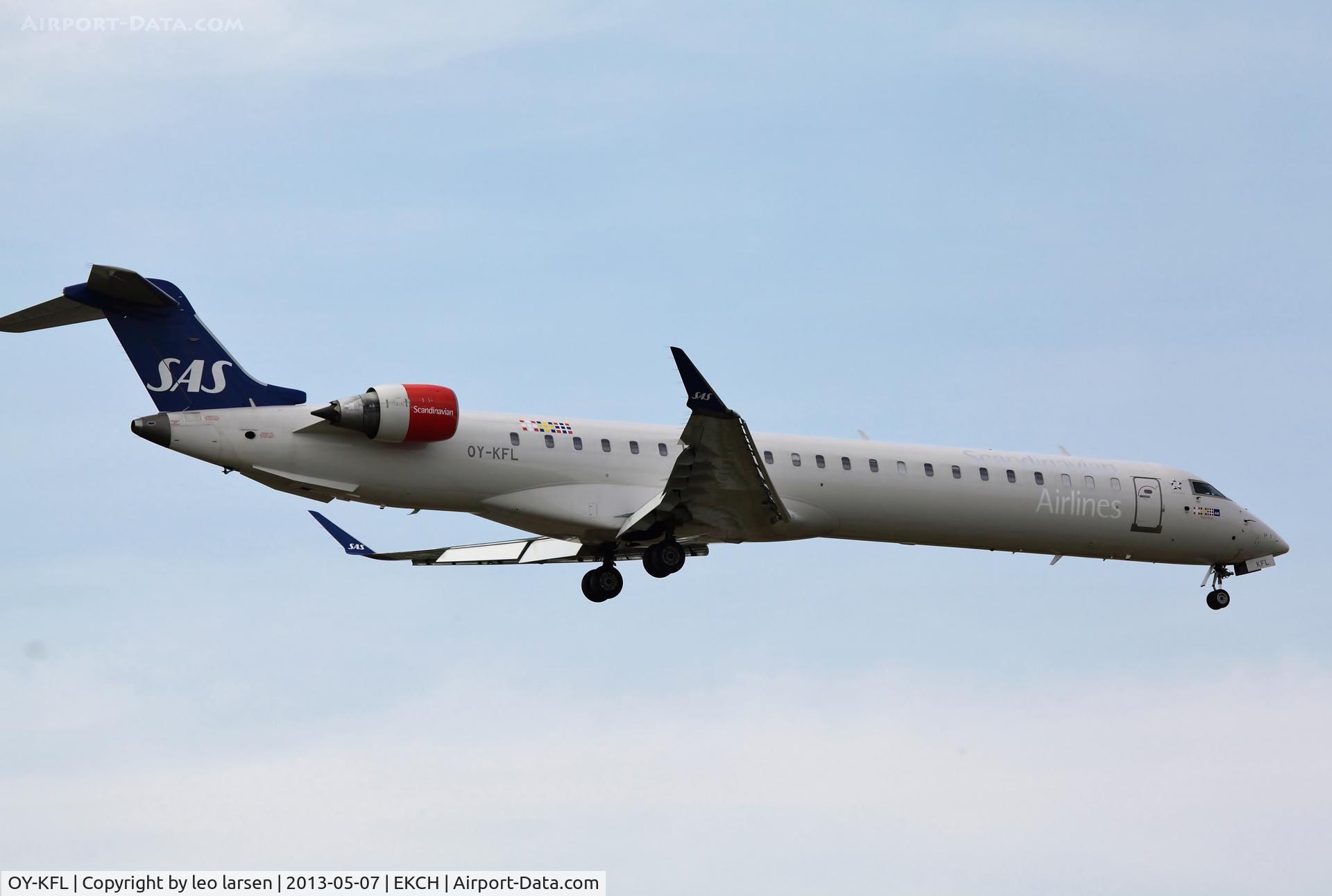 OY-KFL, 2009 Bombardier CRJ-900 NG (CL-600-2D24) C/N 15246, Copenhagen Kastrup 7.5.13
