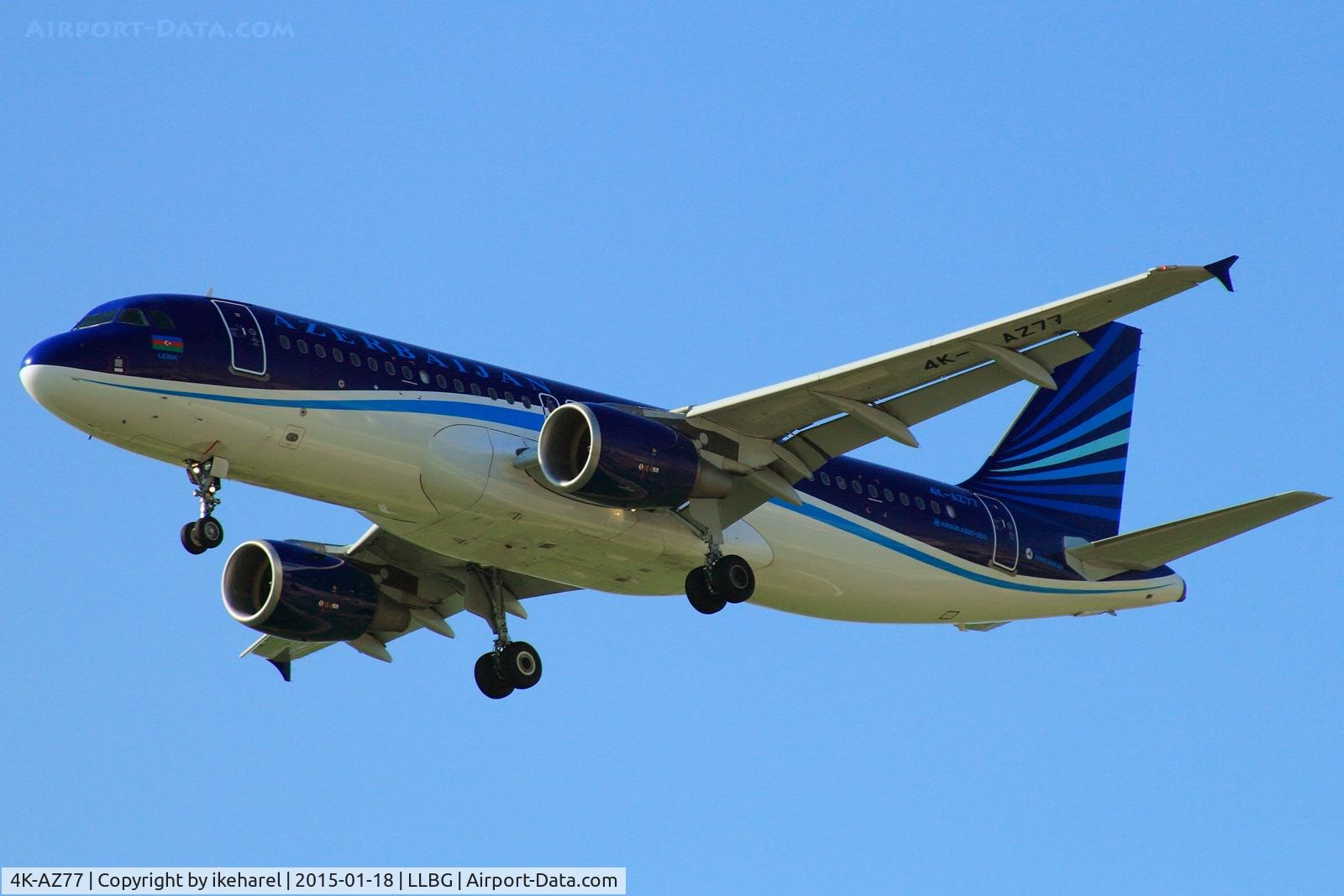 4K-AZ77, 2006 Airbus A320-214 C/N 2846, Fly in from Baku, landing on runway 12.