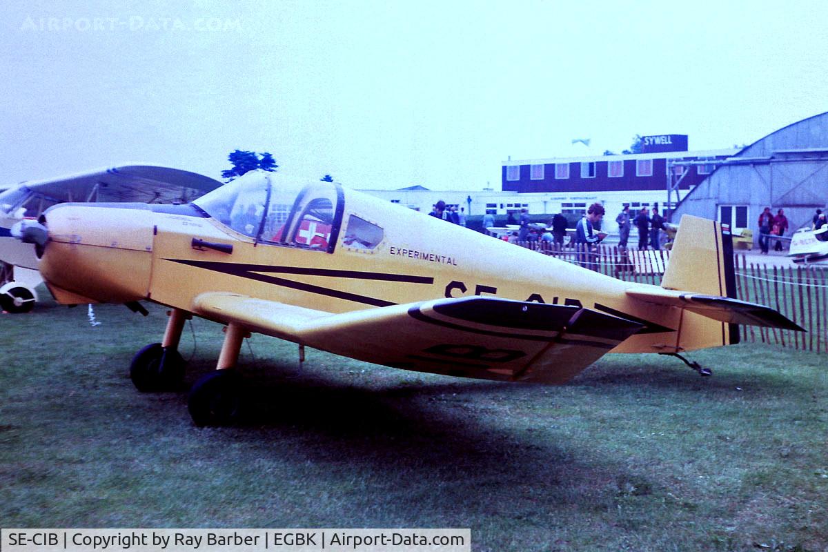 SE-CIB, 1961 Jodel D-113 C/N 789, SE-CIB   Jodel D.113 [789] Sywell~G 1983. From a slide.