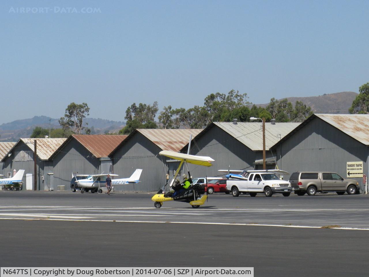 N647TS, 2003 Airborne XT-912 C/N XT-912-008, 2003 Airborne Windsports Pty. Ltd. XT-912 weight-shift control Experimental class LSA trike, Rotax 912ULS 80 Hp pusher, taking the active