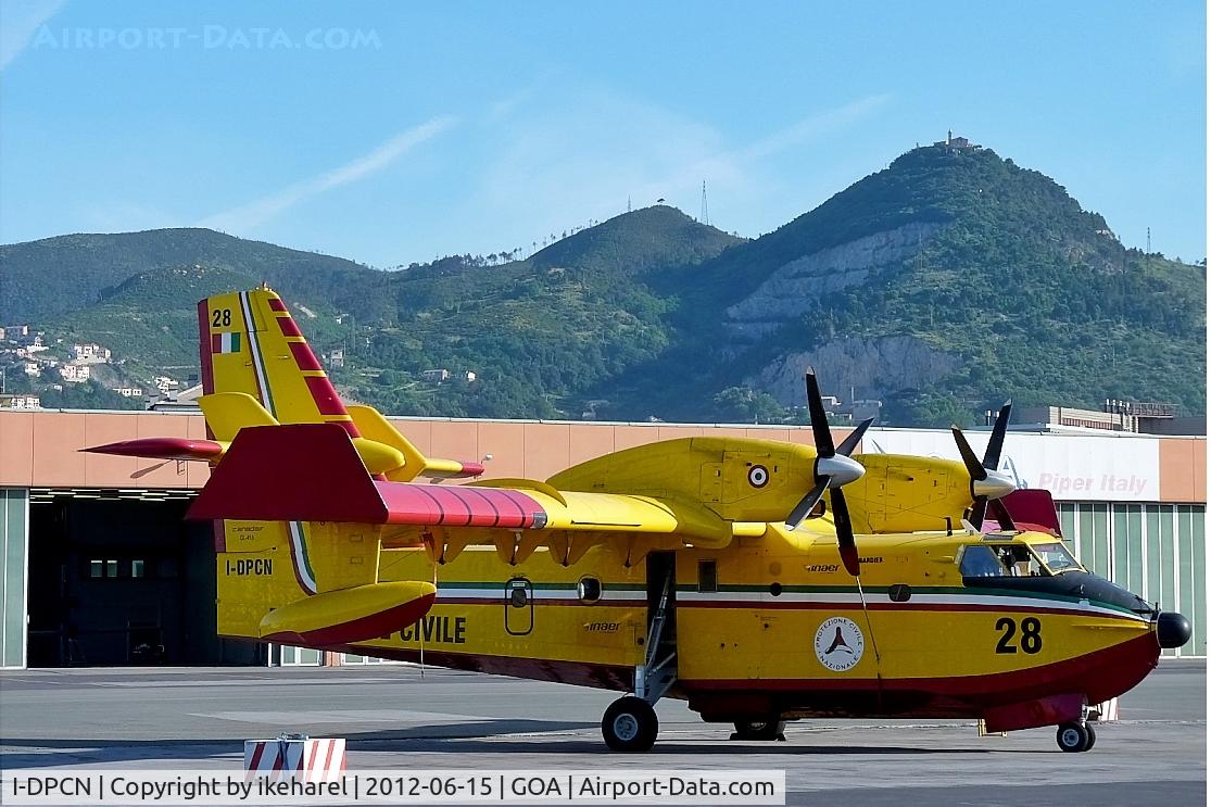 I-DPCN, Canadair CL-215-6B11 CL-415 C/N 2008, Fire-fighter's plane.
