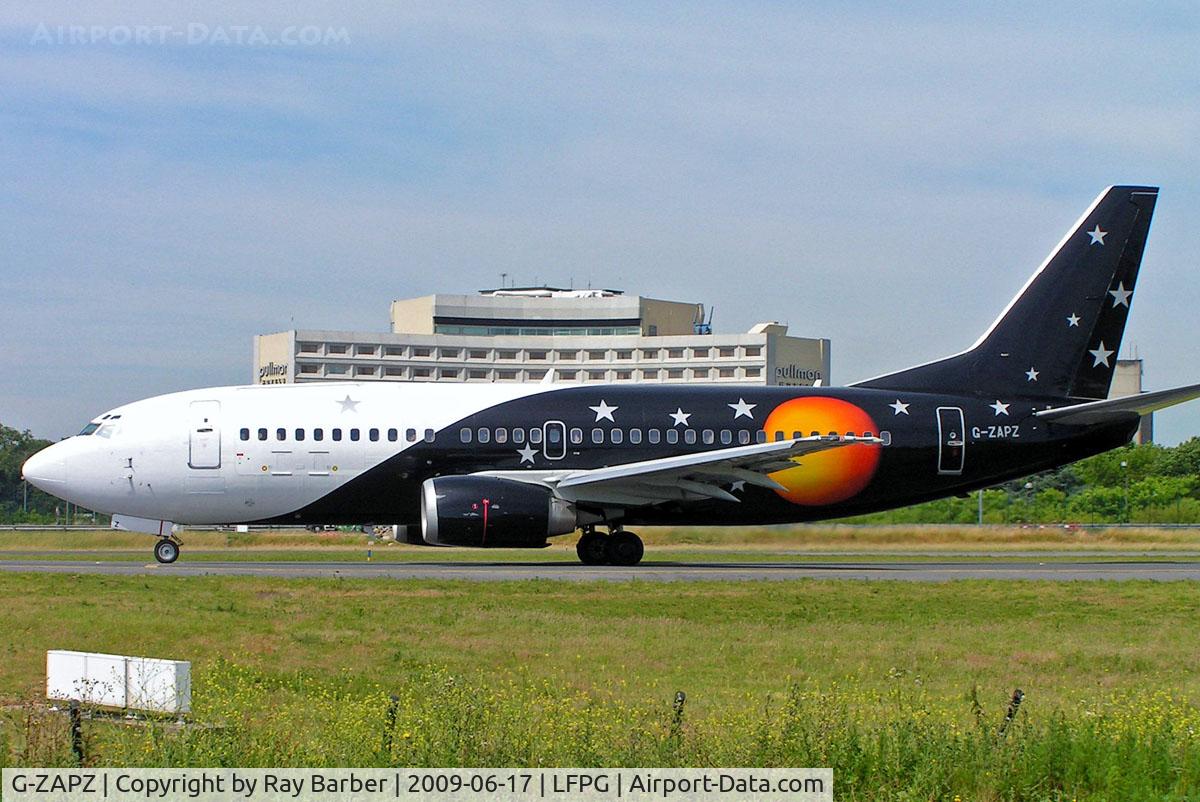 G-ZAPZ, 1991 Boeing 737-33A(QC) C/N 25401, Boeing 737-33AF [25401] (Titan Airways) Paris-Charles De Gaulle~F 17/06/2009
