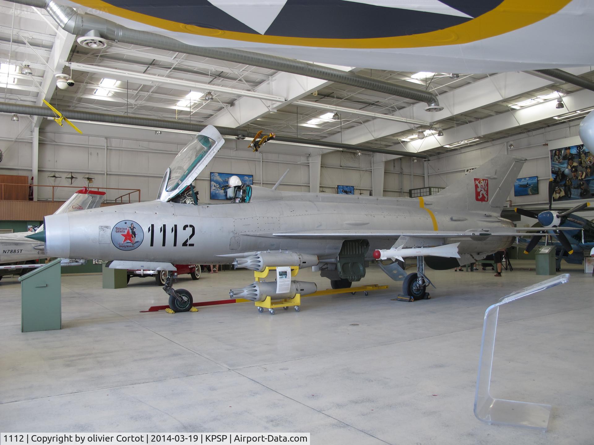 1112, Mikoyan-Gurevich MiG-21F-13 C/N 261112, an AA-8 on a MiG-21 F ?
