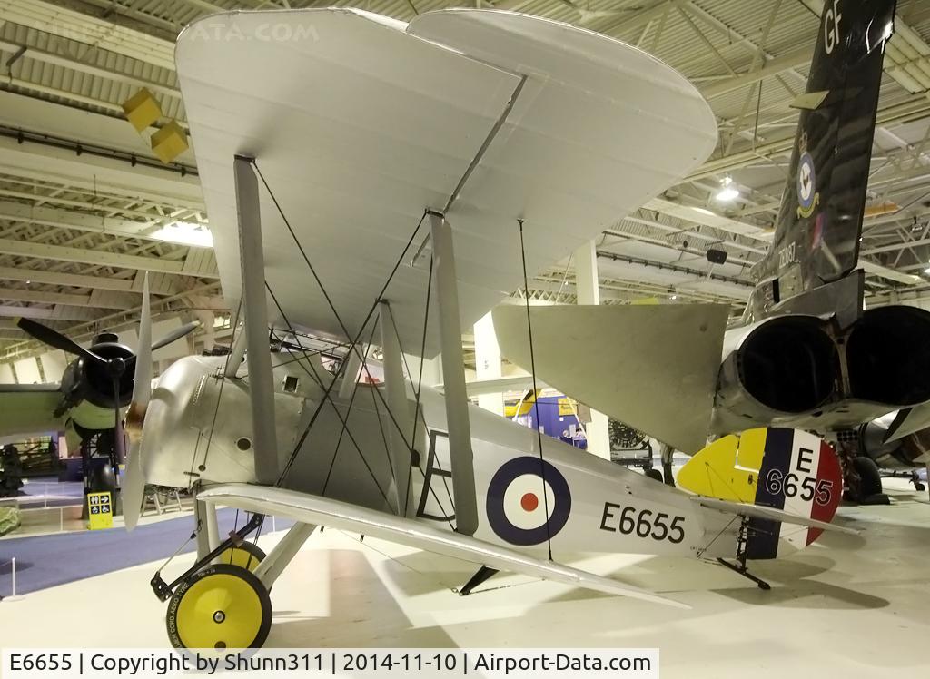 E6655, Sopwith Snipe 7F.1 Replica C/N Not found E6655, Preserved inside London - RAF Hendon Museum