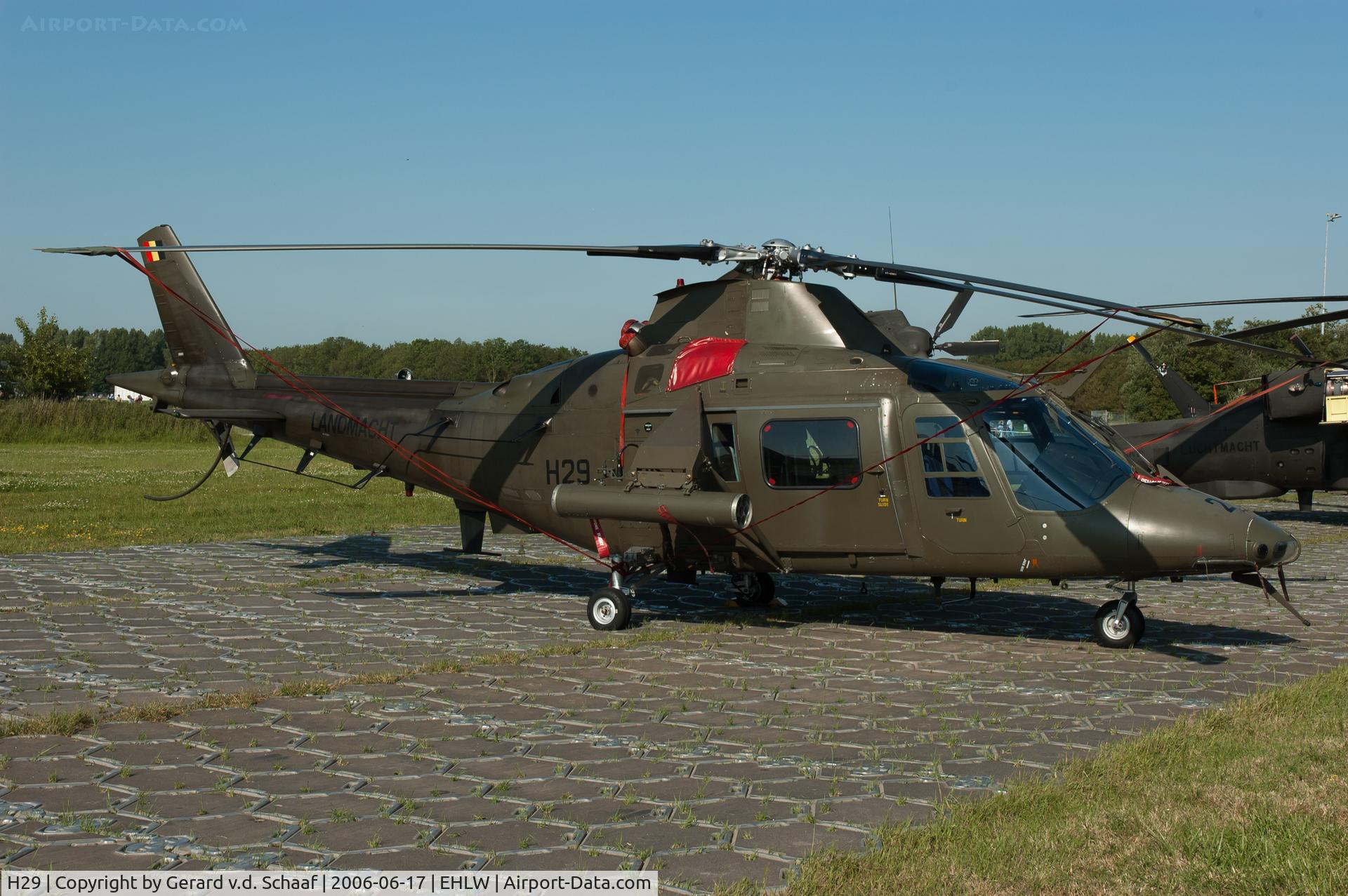 H29, Agusta A-109BA C/N 0329, Leeuwarden Airshow 2006
