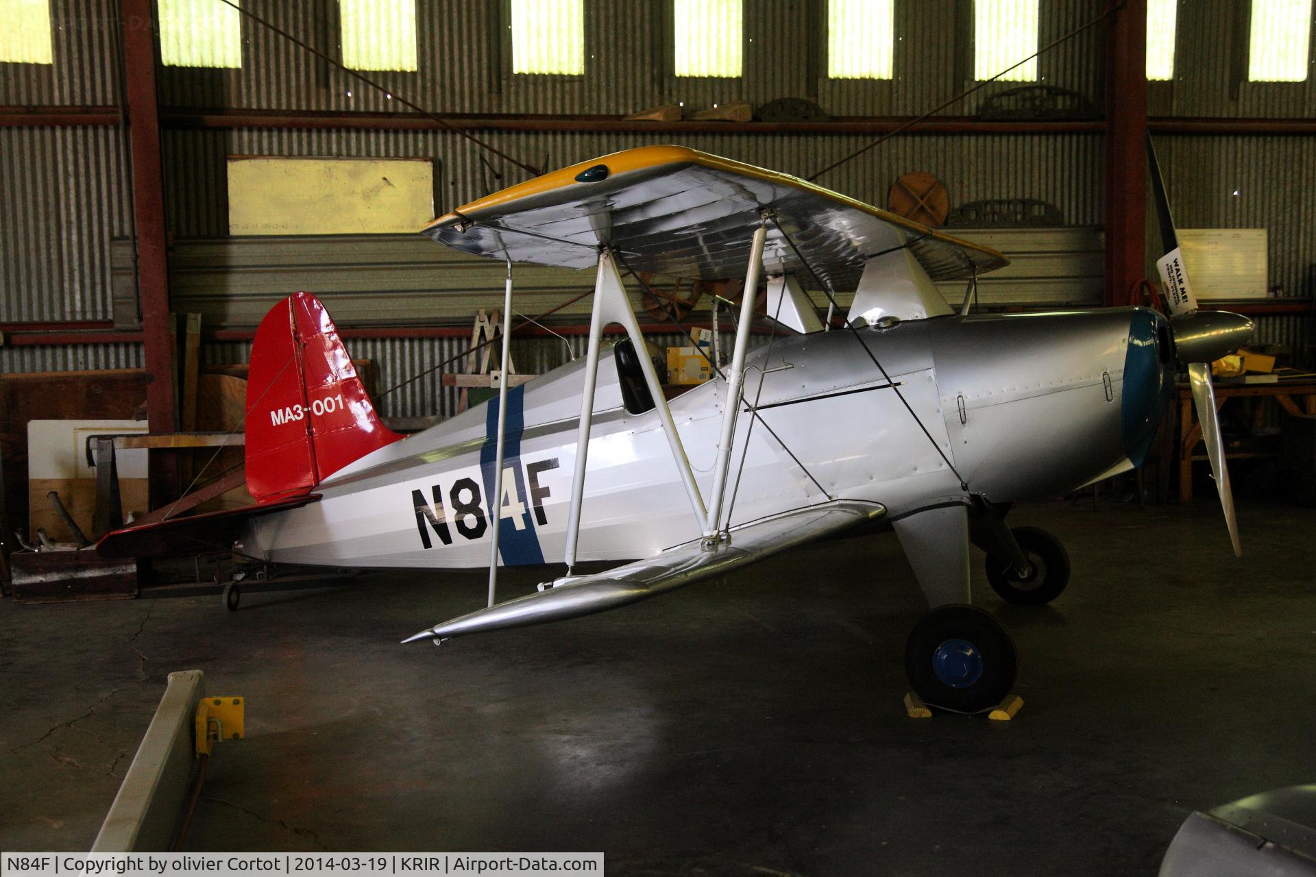 N84F, 1977 Fielder MAVERICK MA-3 C/N MA-3-001, Flabob airport, a lot of hidden treasures.