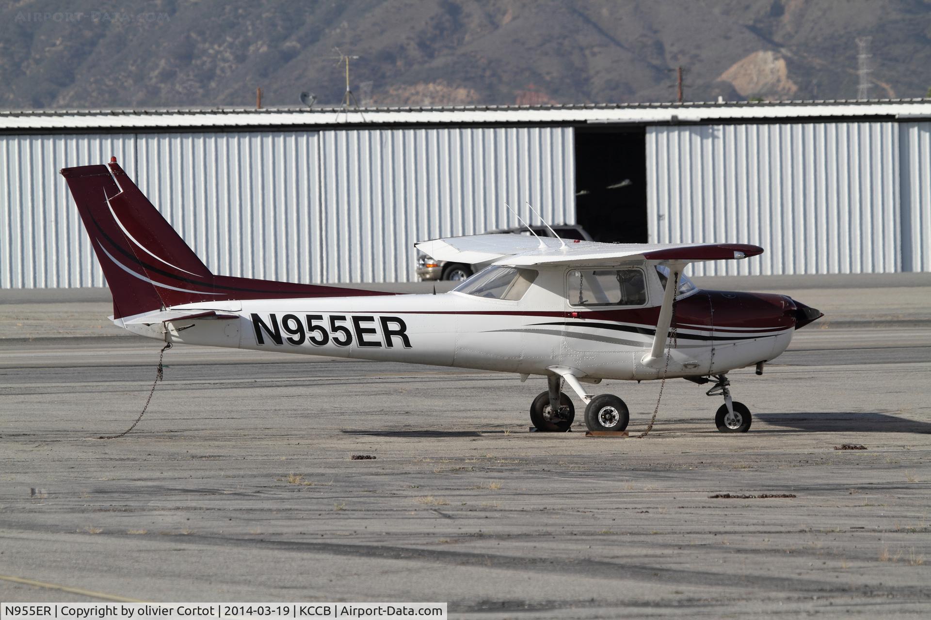 N955ER, 1978 Cessna 152 C/N 15282147, seen at Cable airport