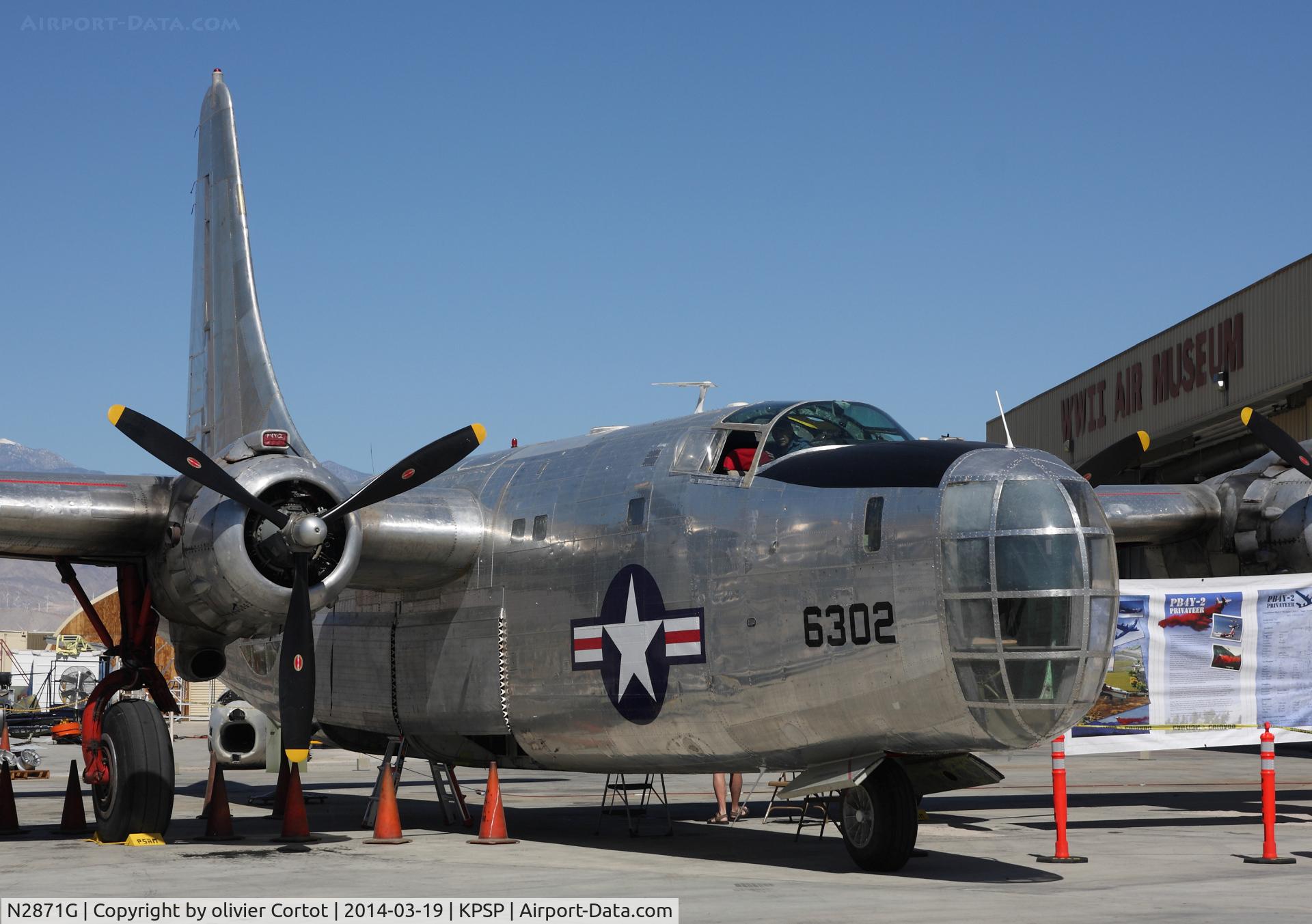 N2871G, Consolidated Vultee P4Y-2 Privateer C/N 66302, Hope she'll be painted as a US navy aircraft