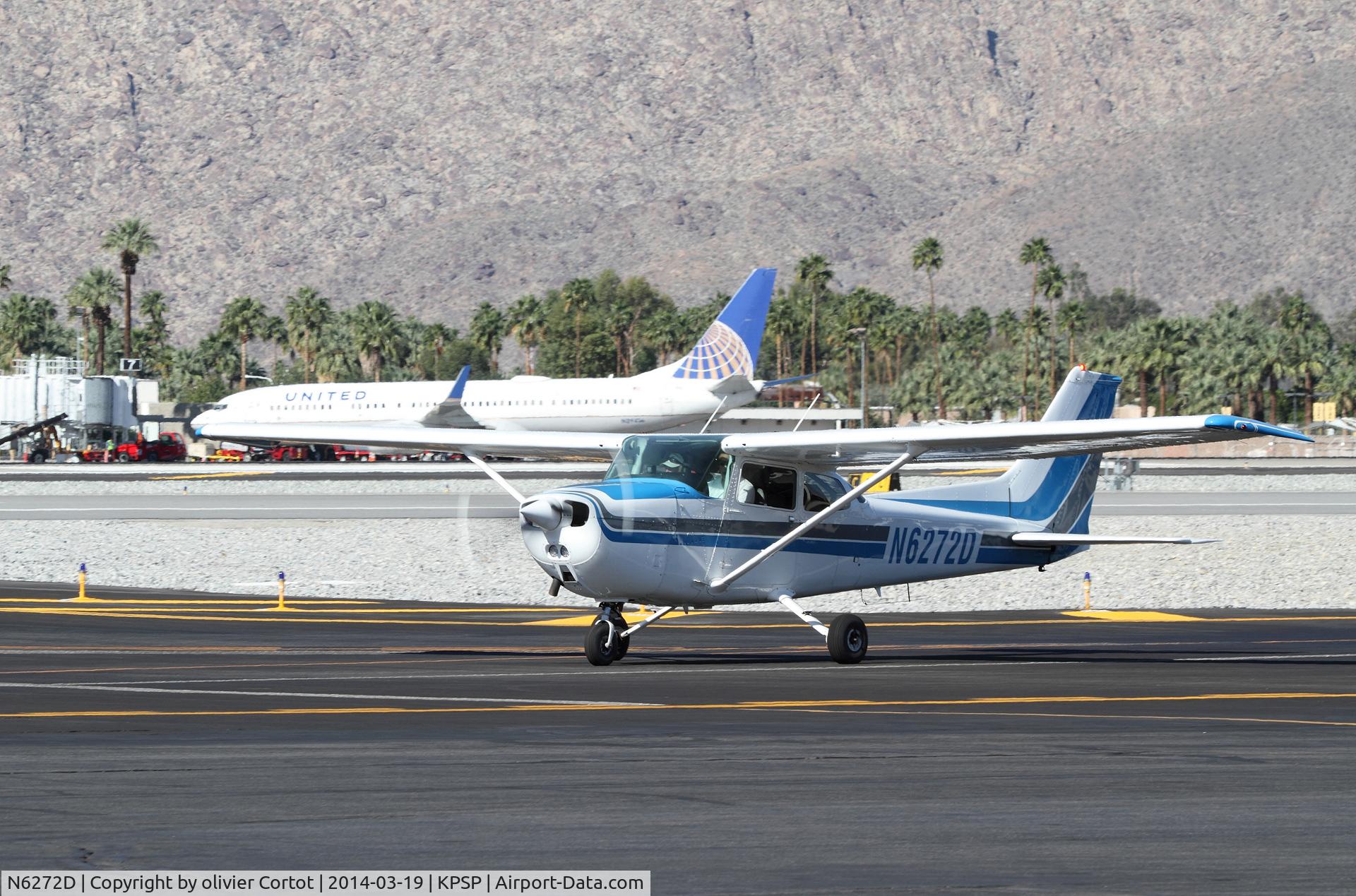 N6272D, 1979 Cessna 172N C/N 17272683, Palm Springs airport