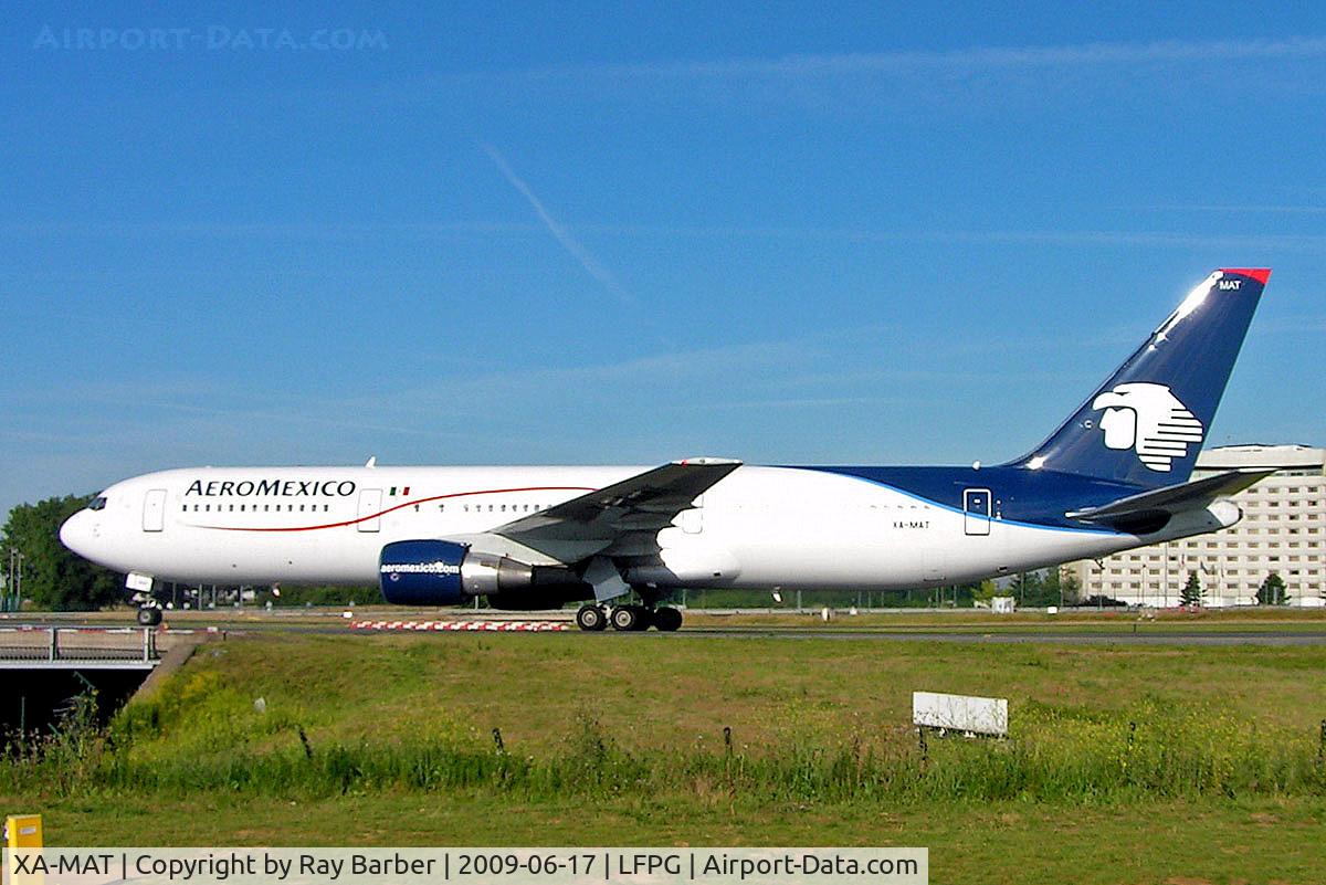 XA-MAT, 1991 Boeing 767-3Y0/ER C/N 24947, Boeing 767-3Y0ER [24947] (Aeromexico) Paris-Charles De Gaulle~F 17/06/2009