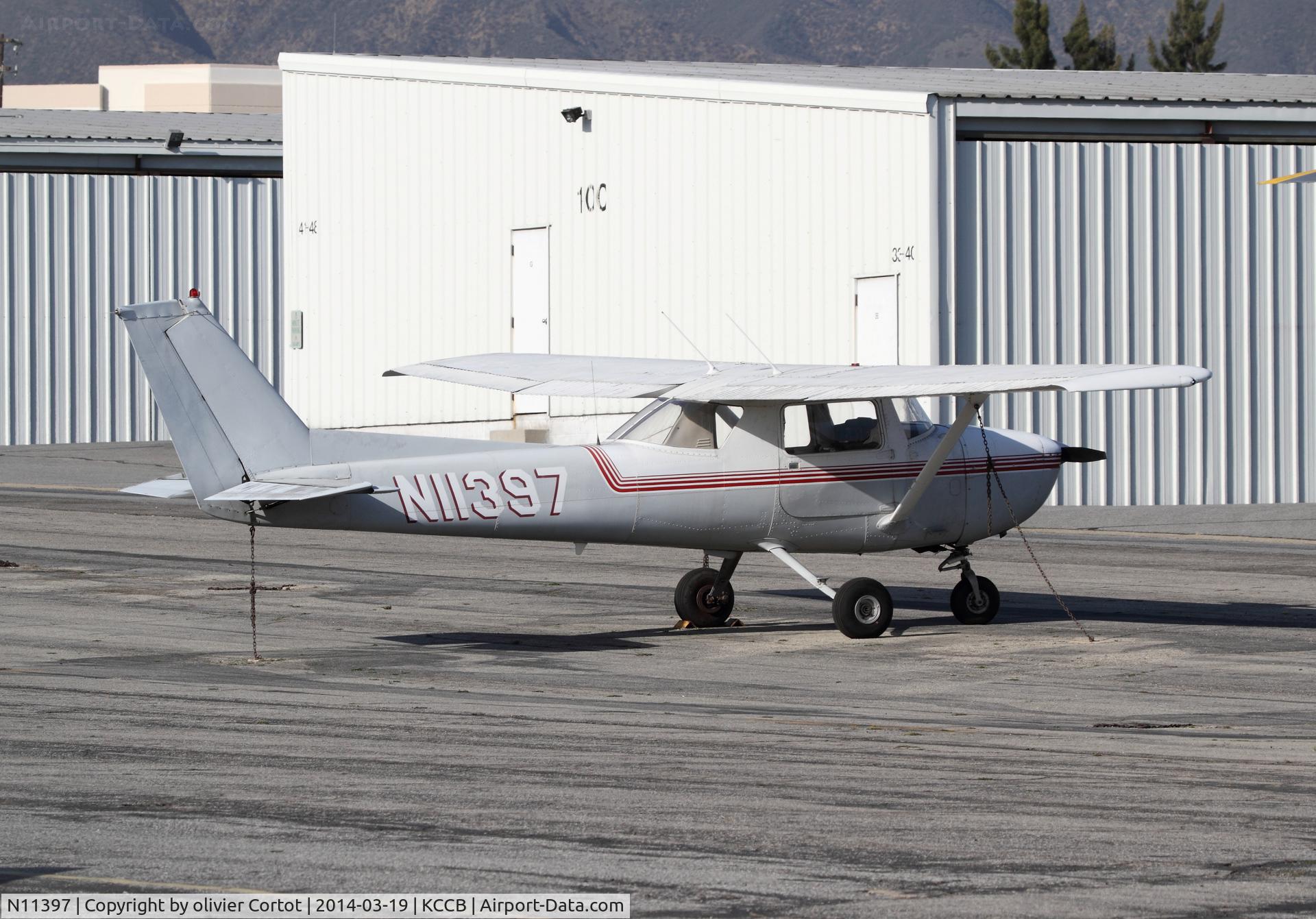 N11397, 1973 Cessna 150L C/N 15075386, Cable airport