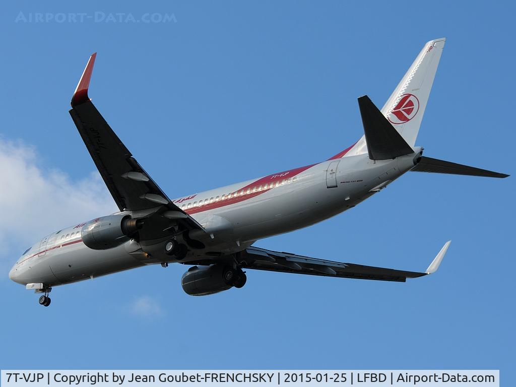 7T-VJP, 2001 Boeing 737-8D6 C/N 30208, AH landing 23 from Alger