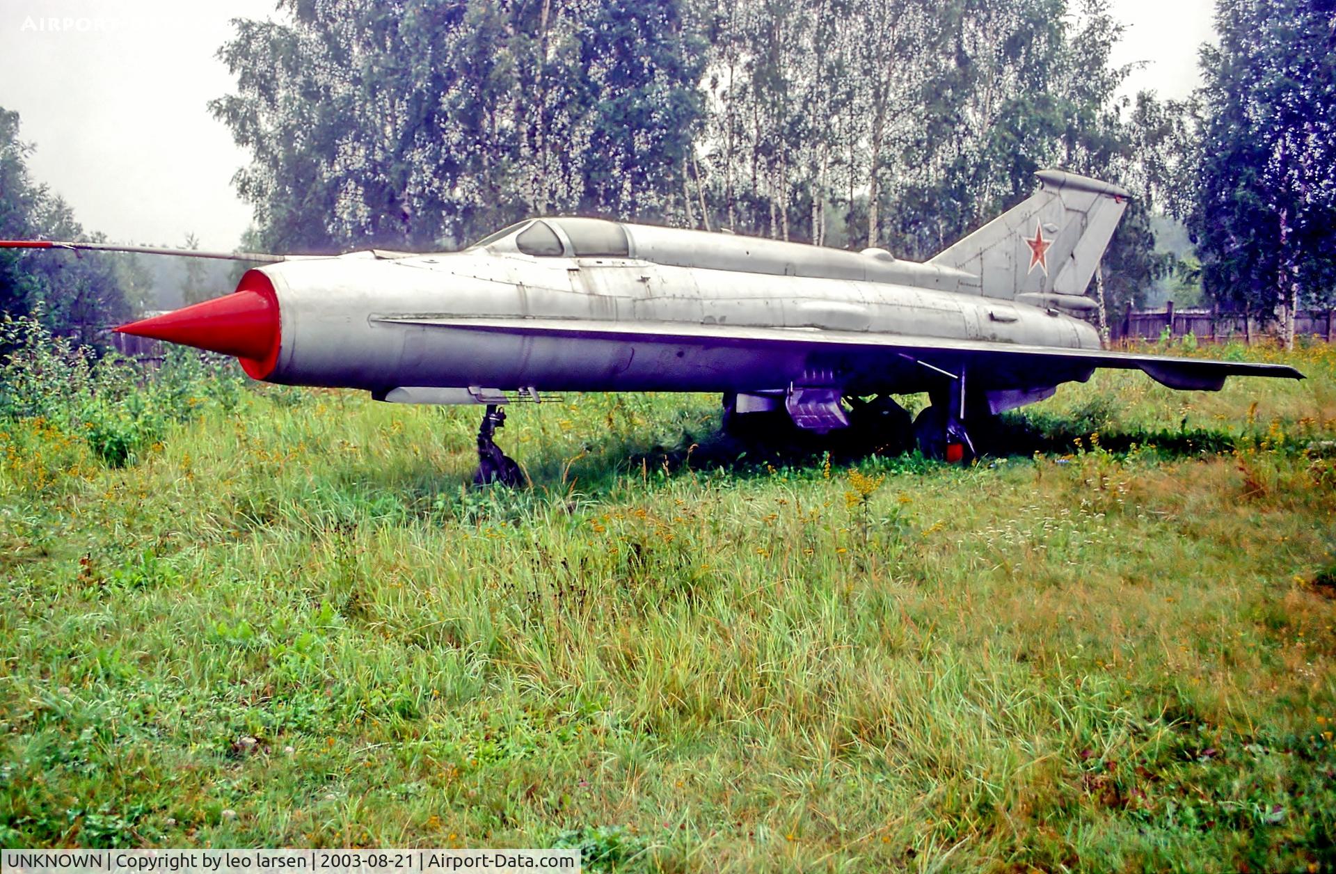 UNKNOWN, Miscellaneous Various C/N unknown, Monino Museum Moscow 21.8.03Test aircraft for scaled wing of TU-144