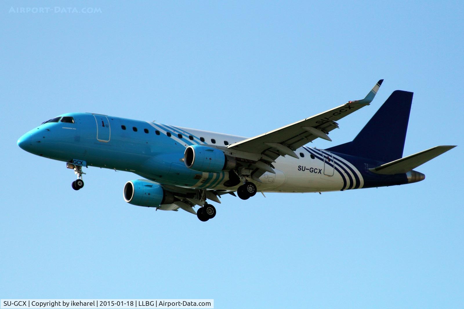 SU-GCX, 2007 Embraer 170LR (ERJ-170-100LR) C/N 17000178, Air-Sinai fly in from Cairo, landing runway 12.