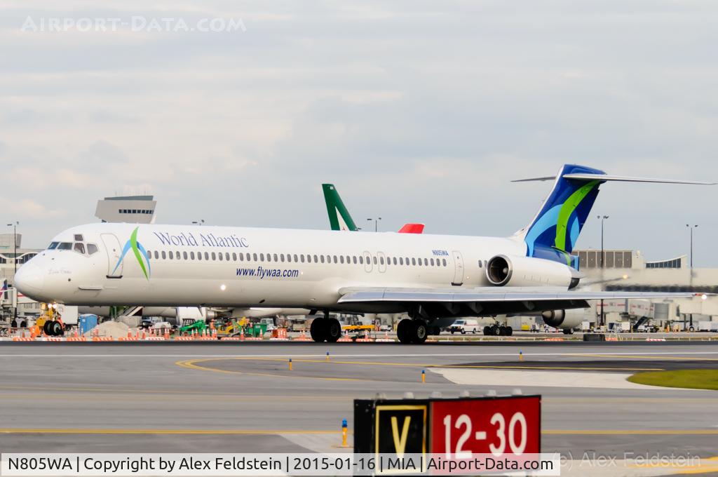 N805WA, 1996 McDonnell Douglas MD-83 (DC-9-83) C/N 53470, Miami