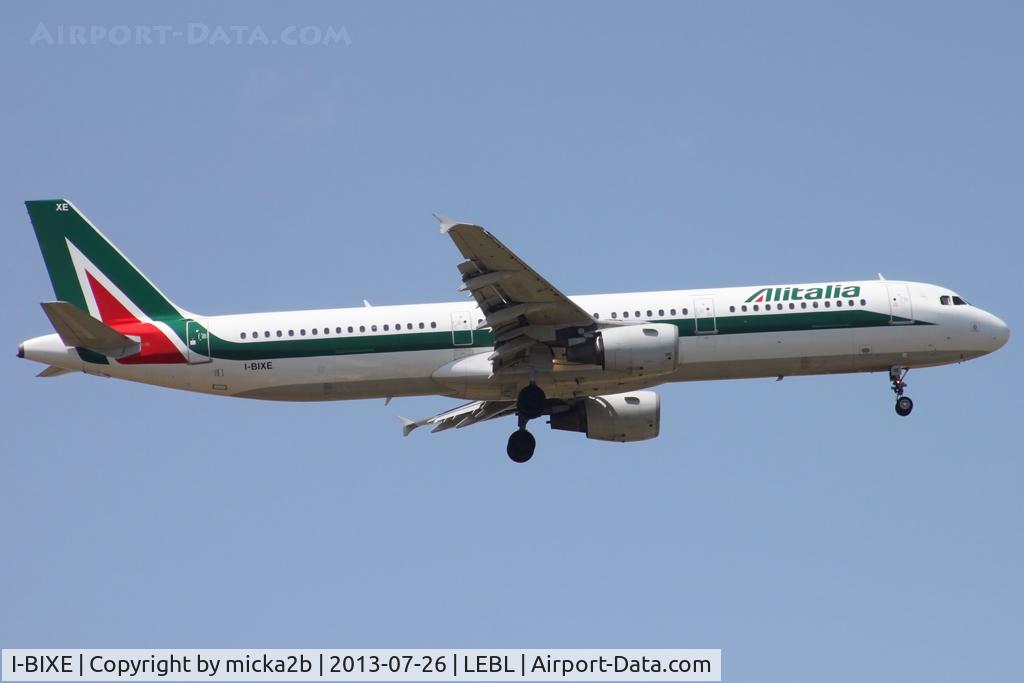 I-BIXE, 1994 Airbus A321-112 C/N 488, Landing