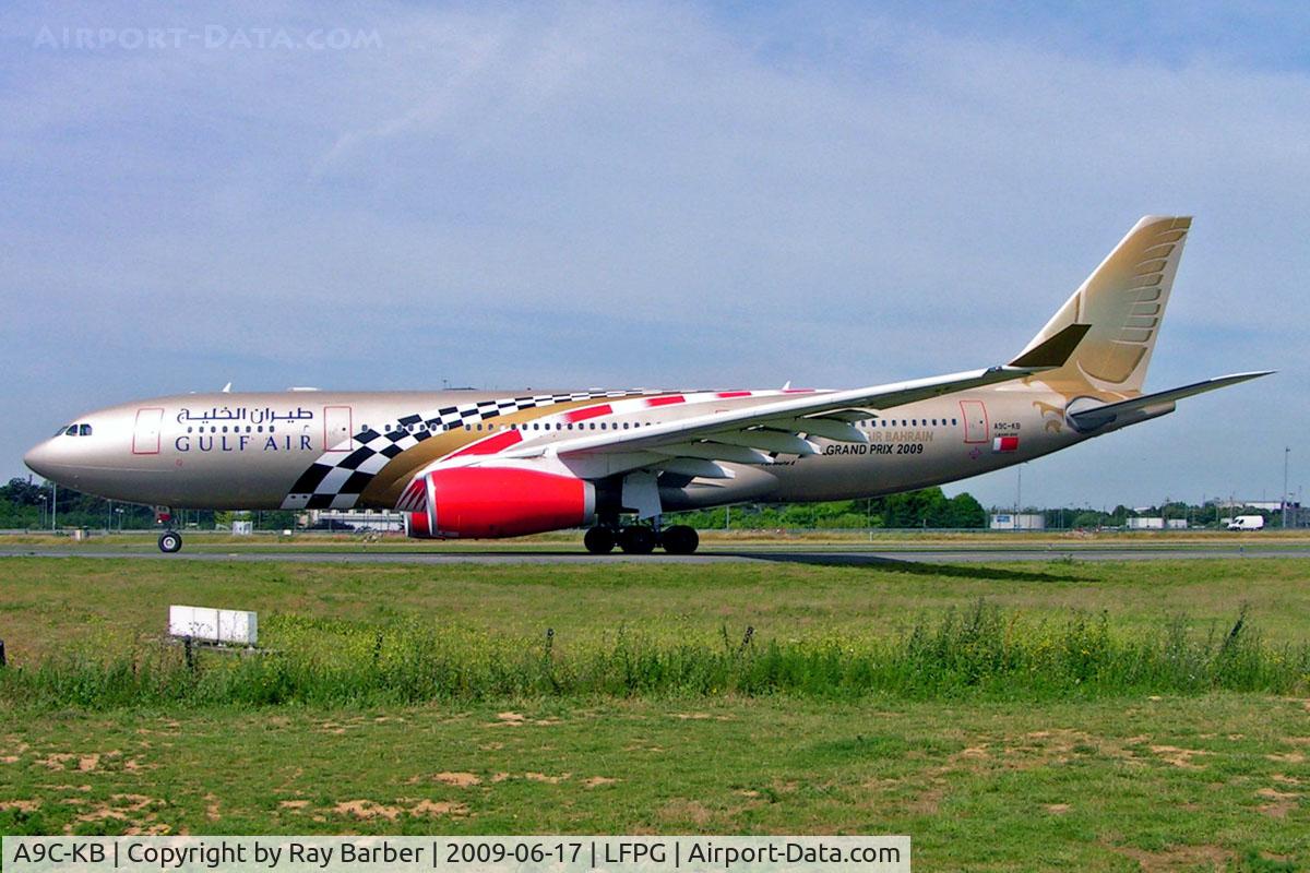 A9C-KB, 1999 Airbus A330-243 C/N 281, A9C-KB   Airbus A330-243 [281] (Gulf Air) Paris-Charles De Gaulle~F 17/06/2009