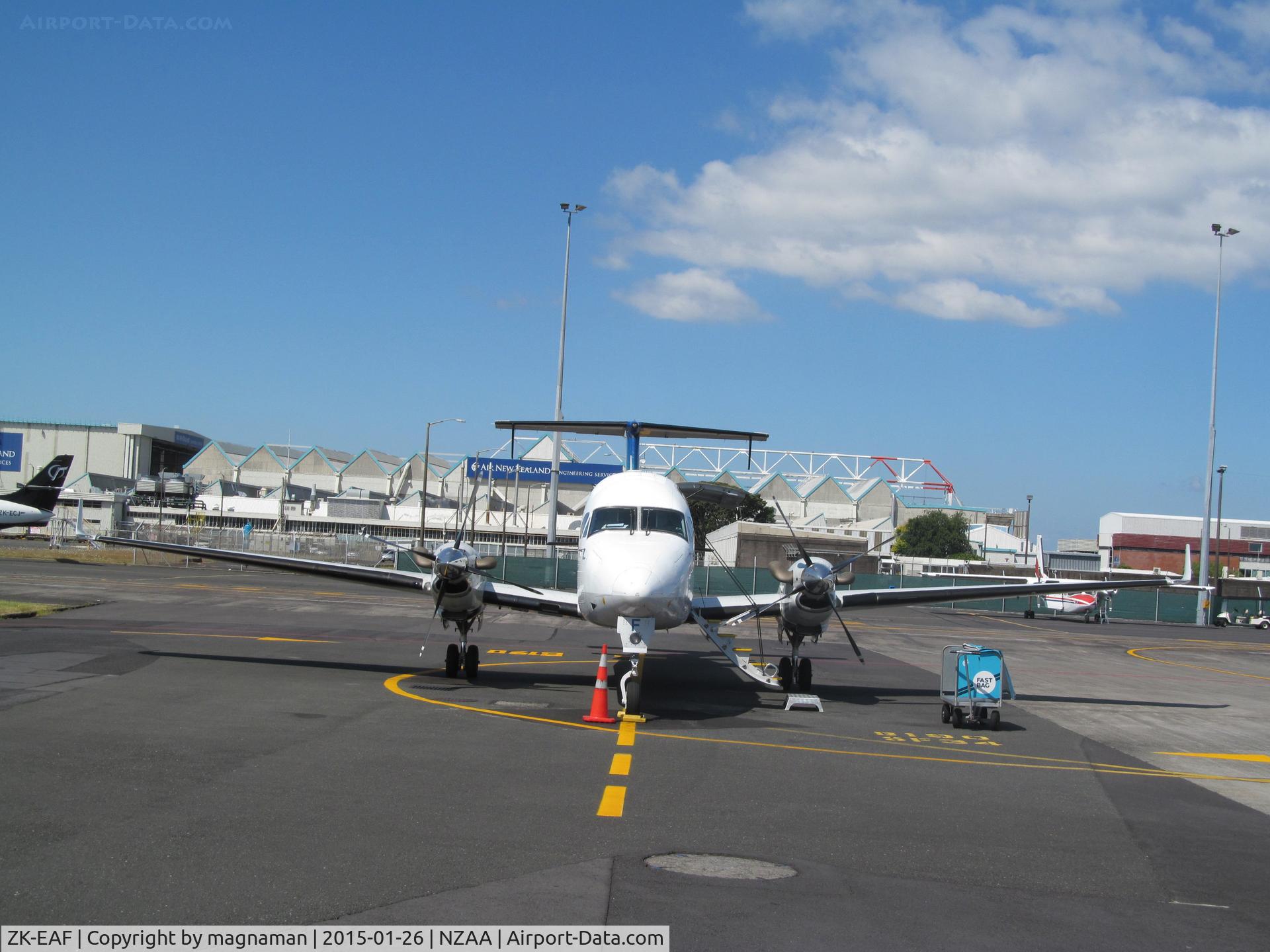 ZK-EAF, 2001 Raytheon 1900D C/N UE-429, on domestic apron