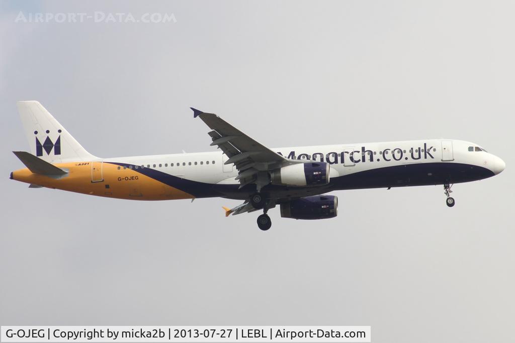 G-OJEG, 1999 Airbus A321-231 C/N 1015, Landing