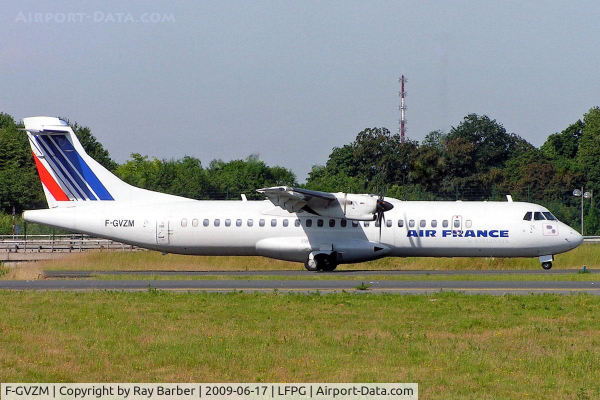 F-GVZM, 1999 ATR 72-212A C/N 590, Aerospatiale ATR-72-212A [590] (Air France) Paris-Charles De Gaulle~F 17/06/2009