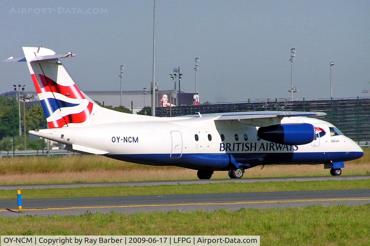OY-NCM, 2001 Fairchild Dornier 328-300 328JET C/N 3190, Dornier Do.328-310 Jet [3190] (Sun-Air/British Airways) Paris-Charles De Gaulle~F 17/06/2009