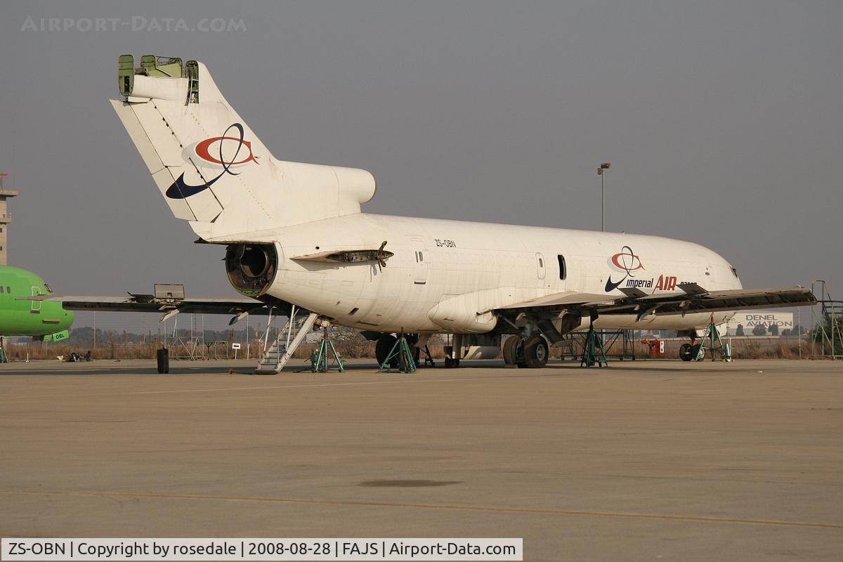 ZS-OBN, 1973 Boeing 727-232 C/N 20637, Scrapping in progress
