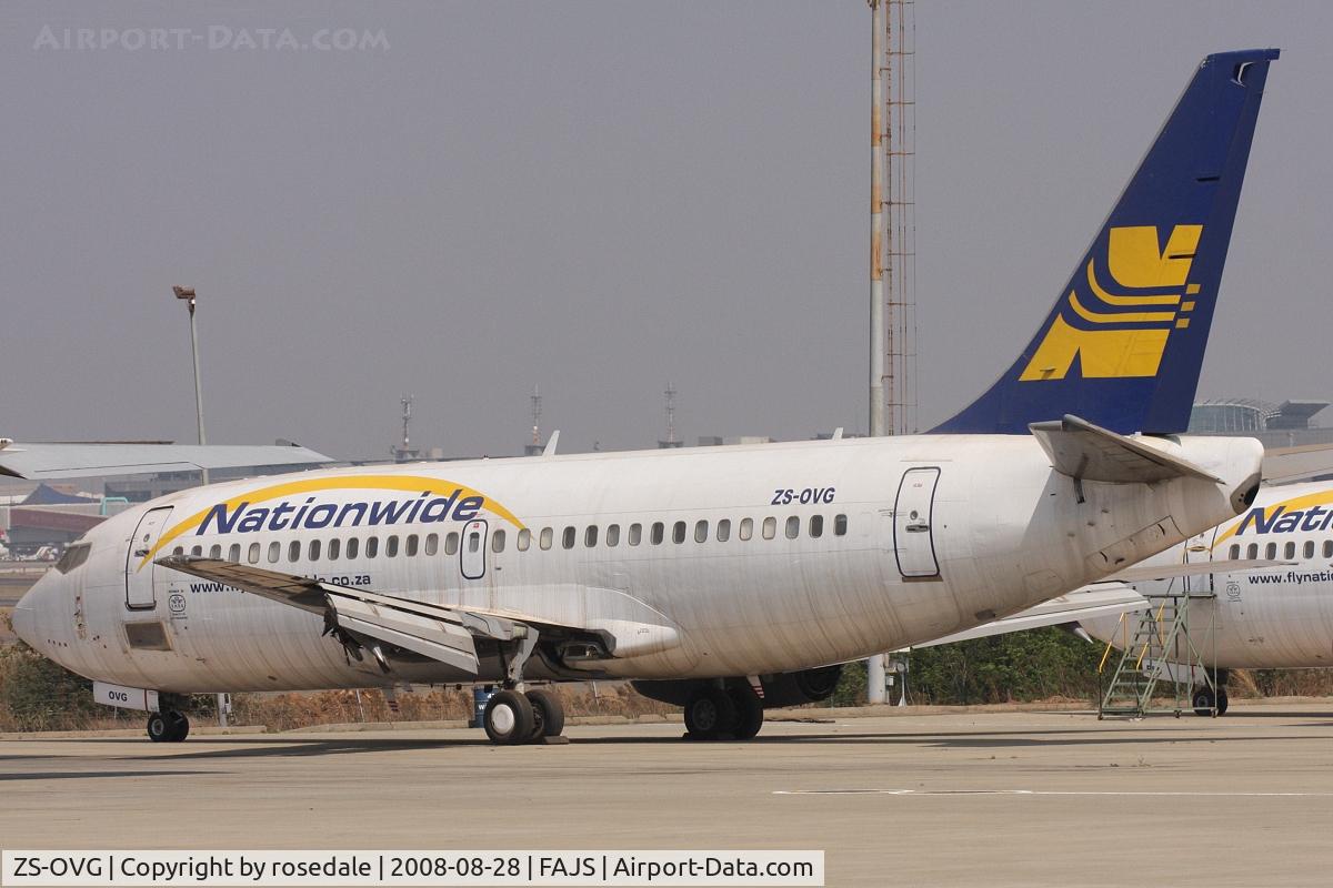 ZS-OVG, 1980 Boeing 737-236 C/N 21800, Stored