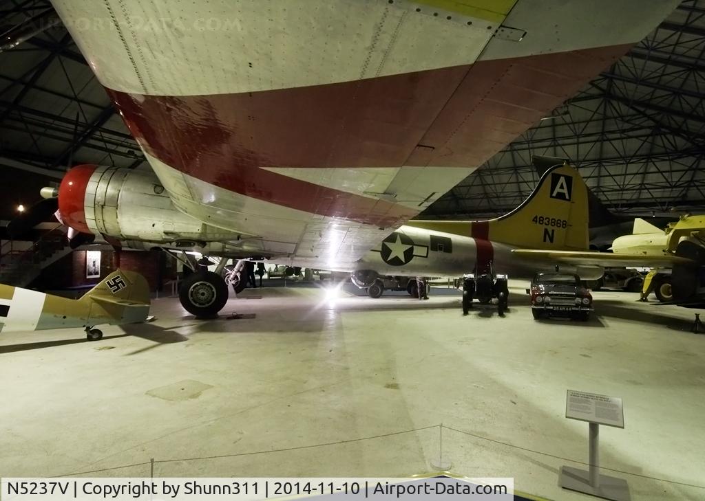 N5237V, 1945 Boeing B-17G Flying Fortress C/N 32509, Preserved inside London - RAF Hendon Museum