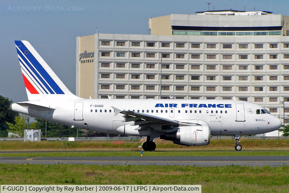 F-GUGD, 2003 Airbus A318-111 C/N 2081, Airbus A318-111 [2081] (Air France) Paris-Charles De Gaulle~F 17/06/2009